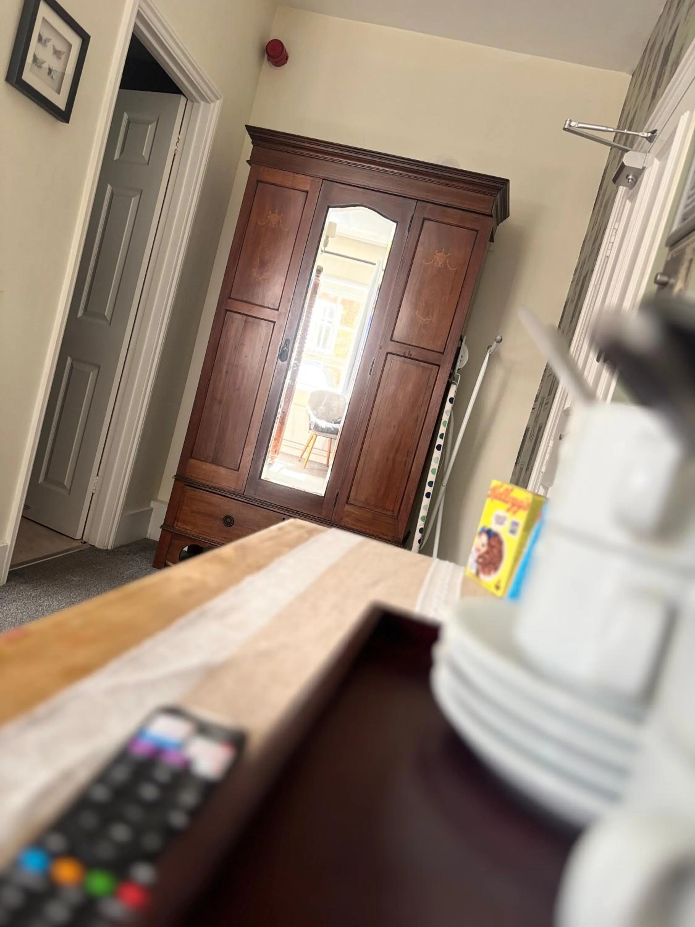 View (from property/room), Bed in Three Tuns Ashwell