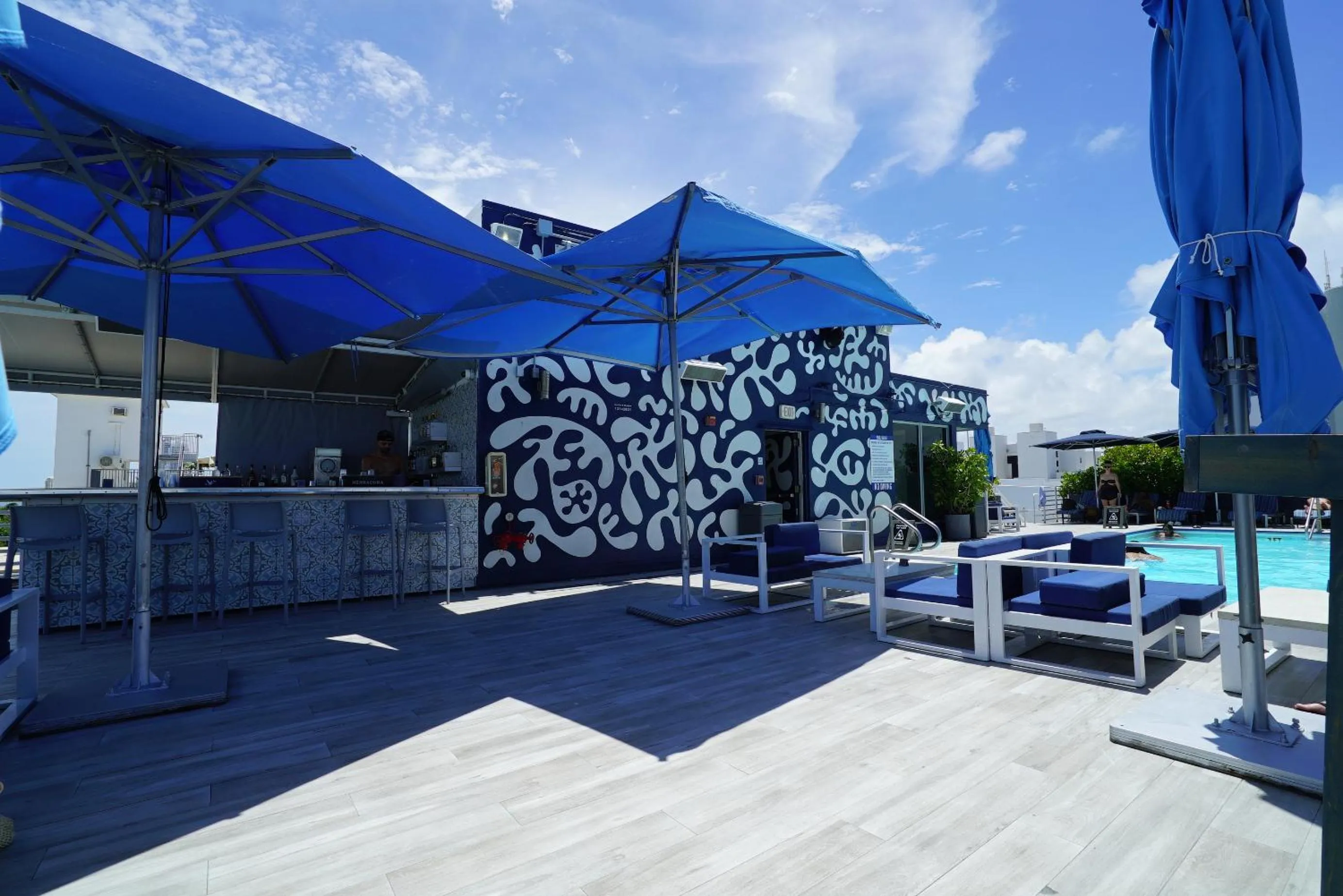 Swimming pool in Deluxe apartments at the Congress