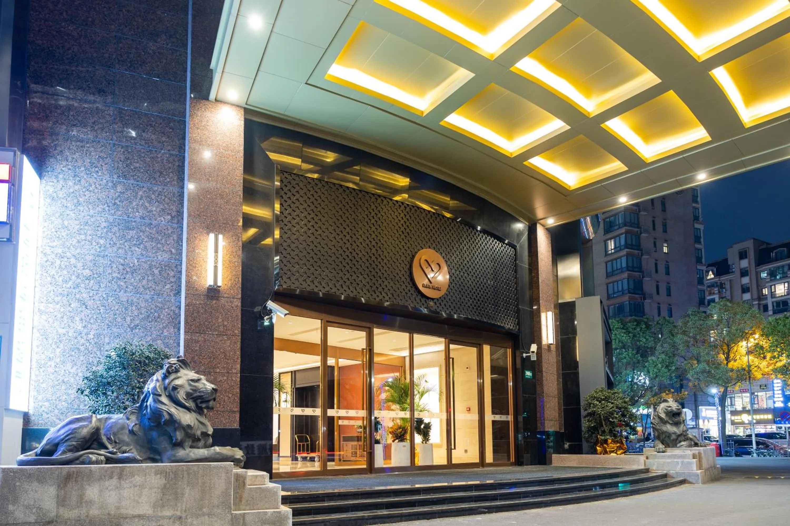 Property building in Dijing Hotel Shanghai