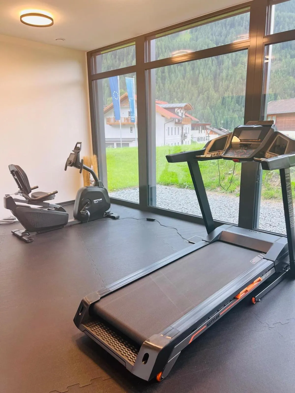 Fitness centre/facilities in Das Unterrain Lifestyle Hotel