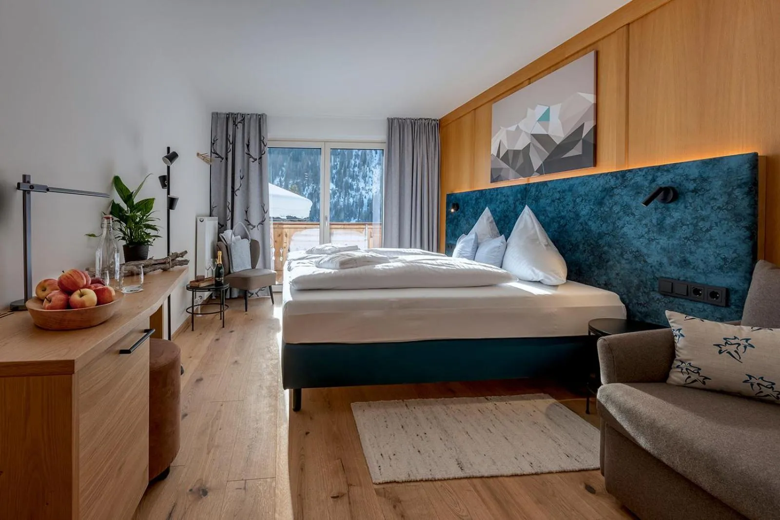 Photo of the whole room, Bed in Das Unterrain Lifestyle Hotel