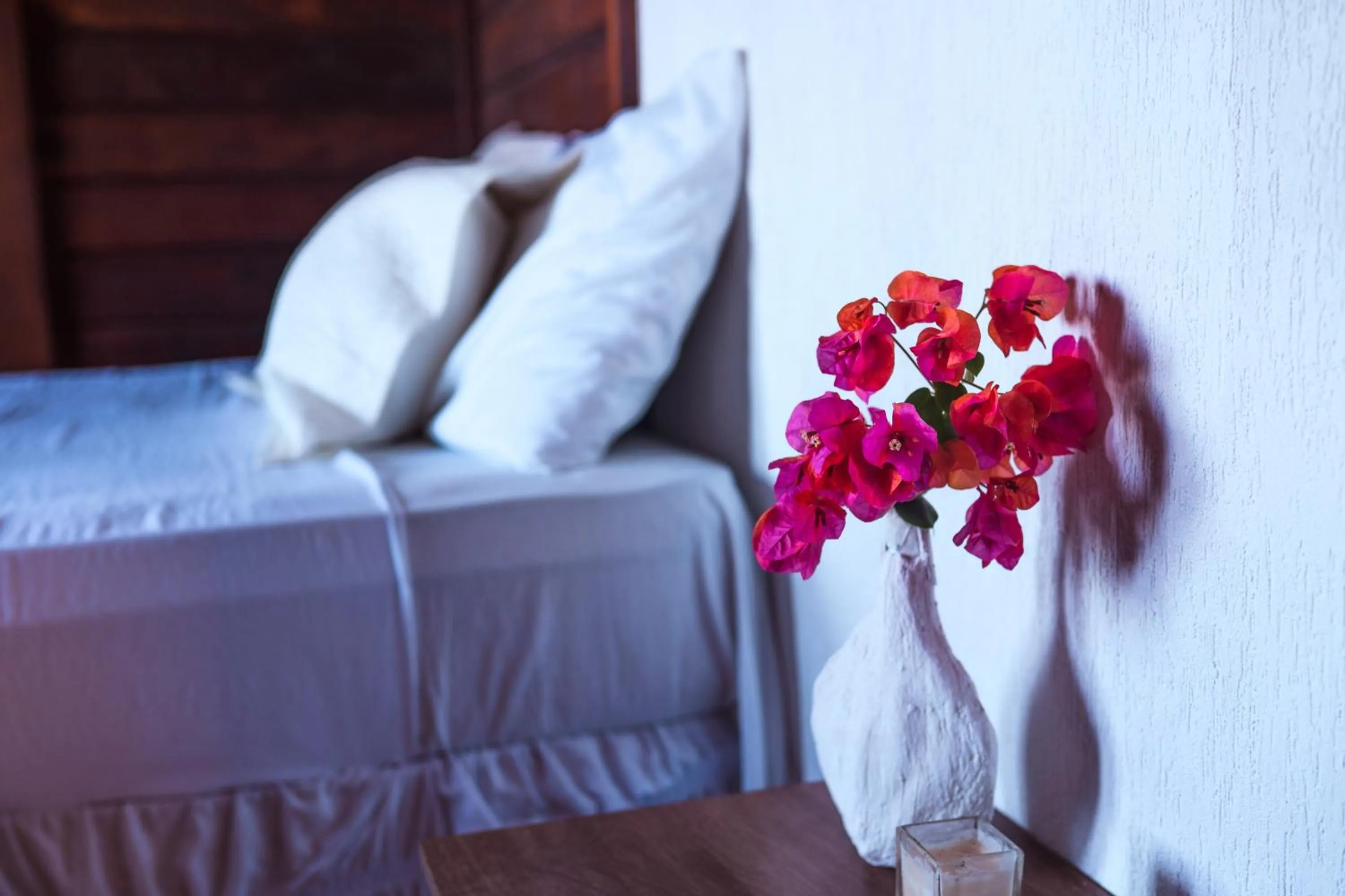 Bed in Namorada Brava Guest House