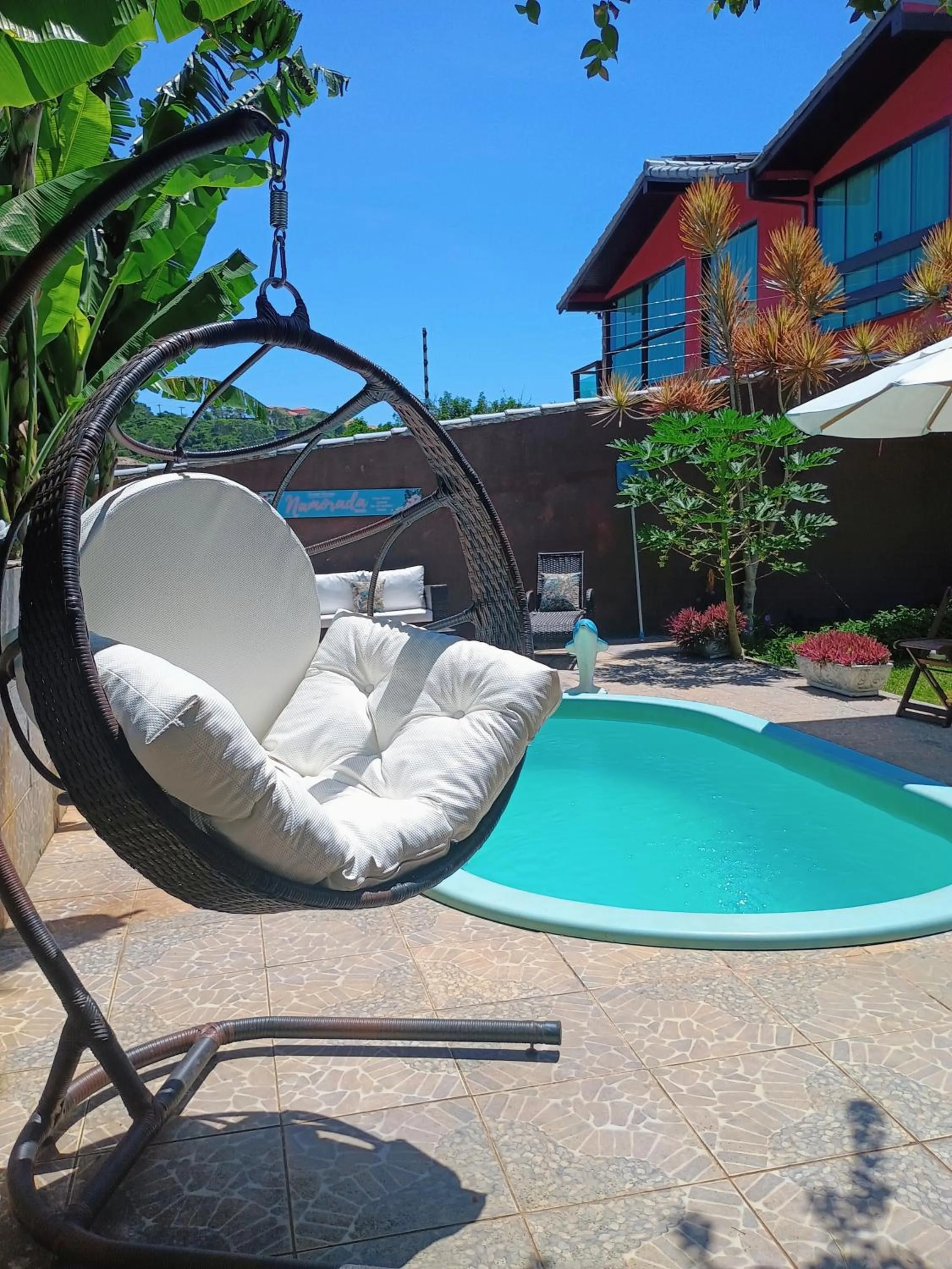 Garden in Namorada Brava Guest House