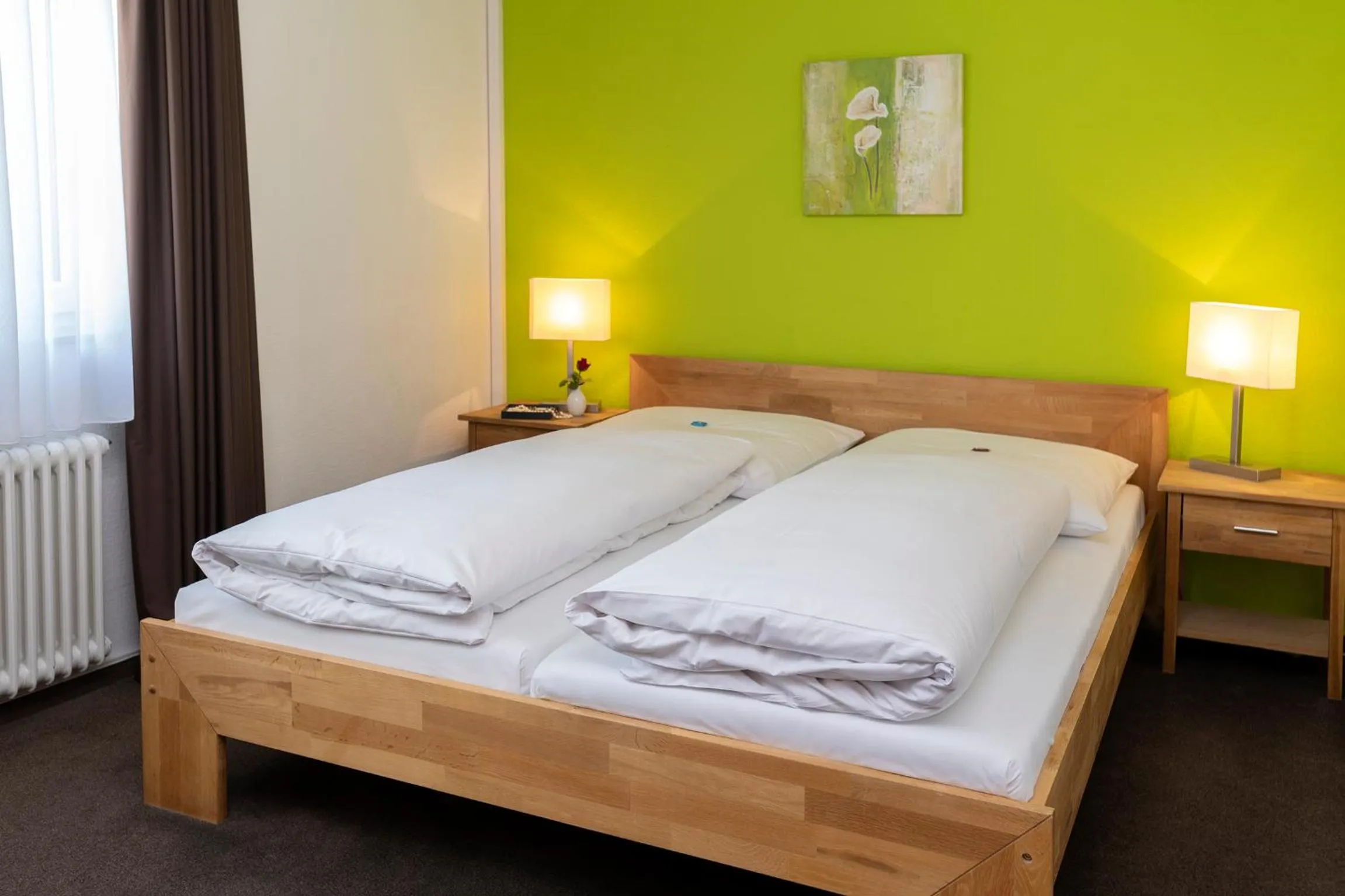 Bed in Hotel Westerfeld