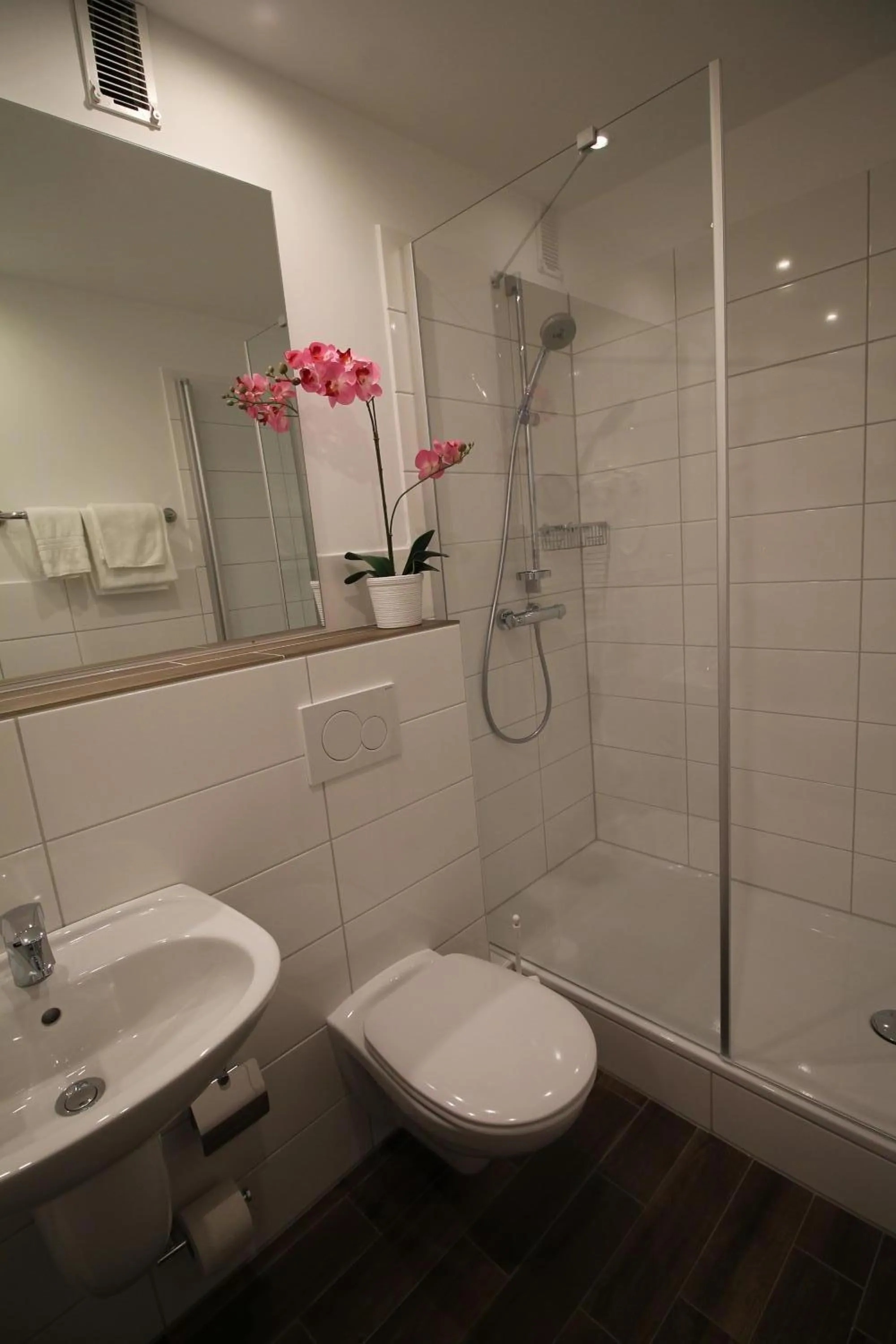 Shower in Hotel Westerfeld