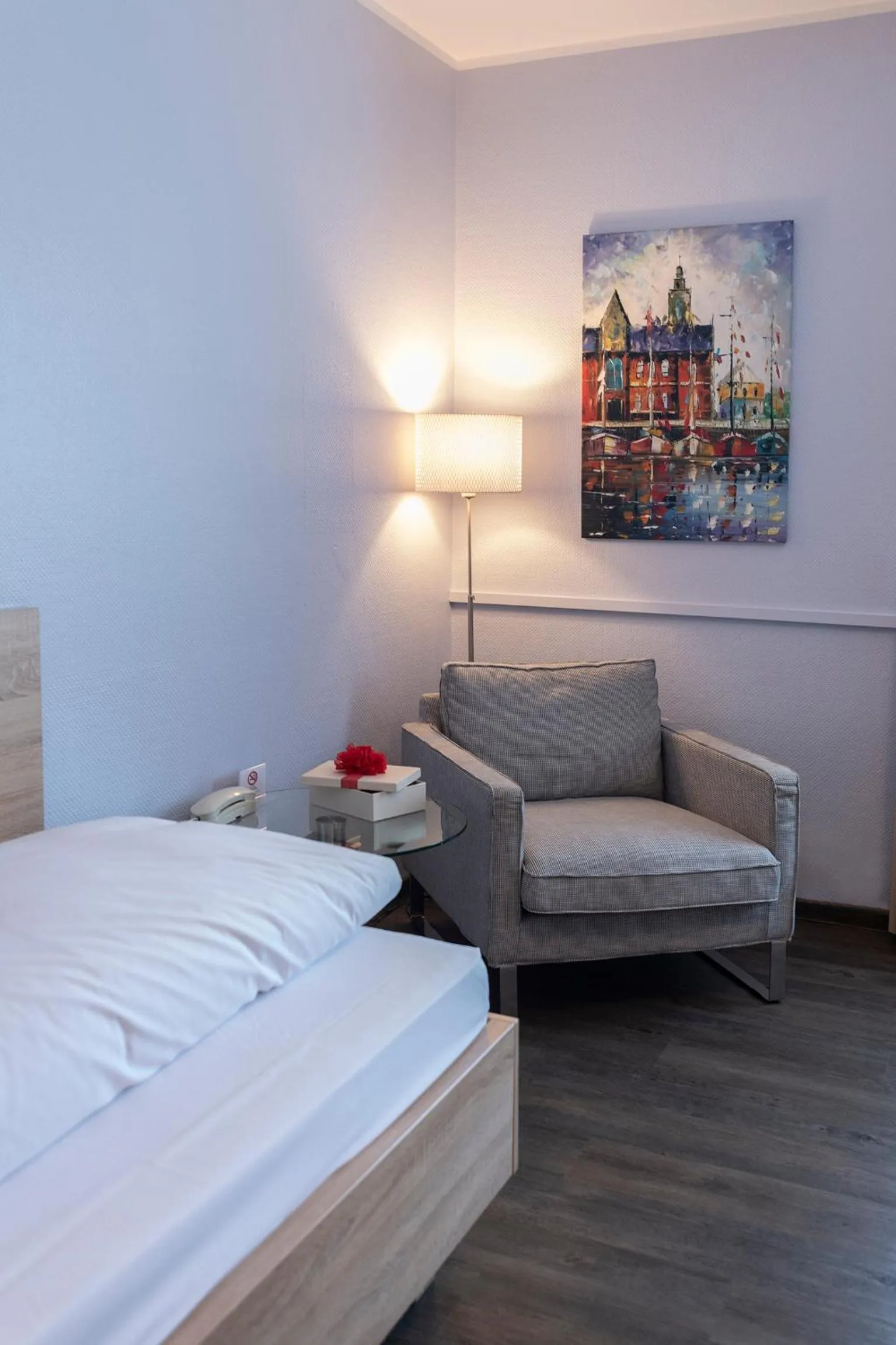 Bed in Hotel Westerfeld