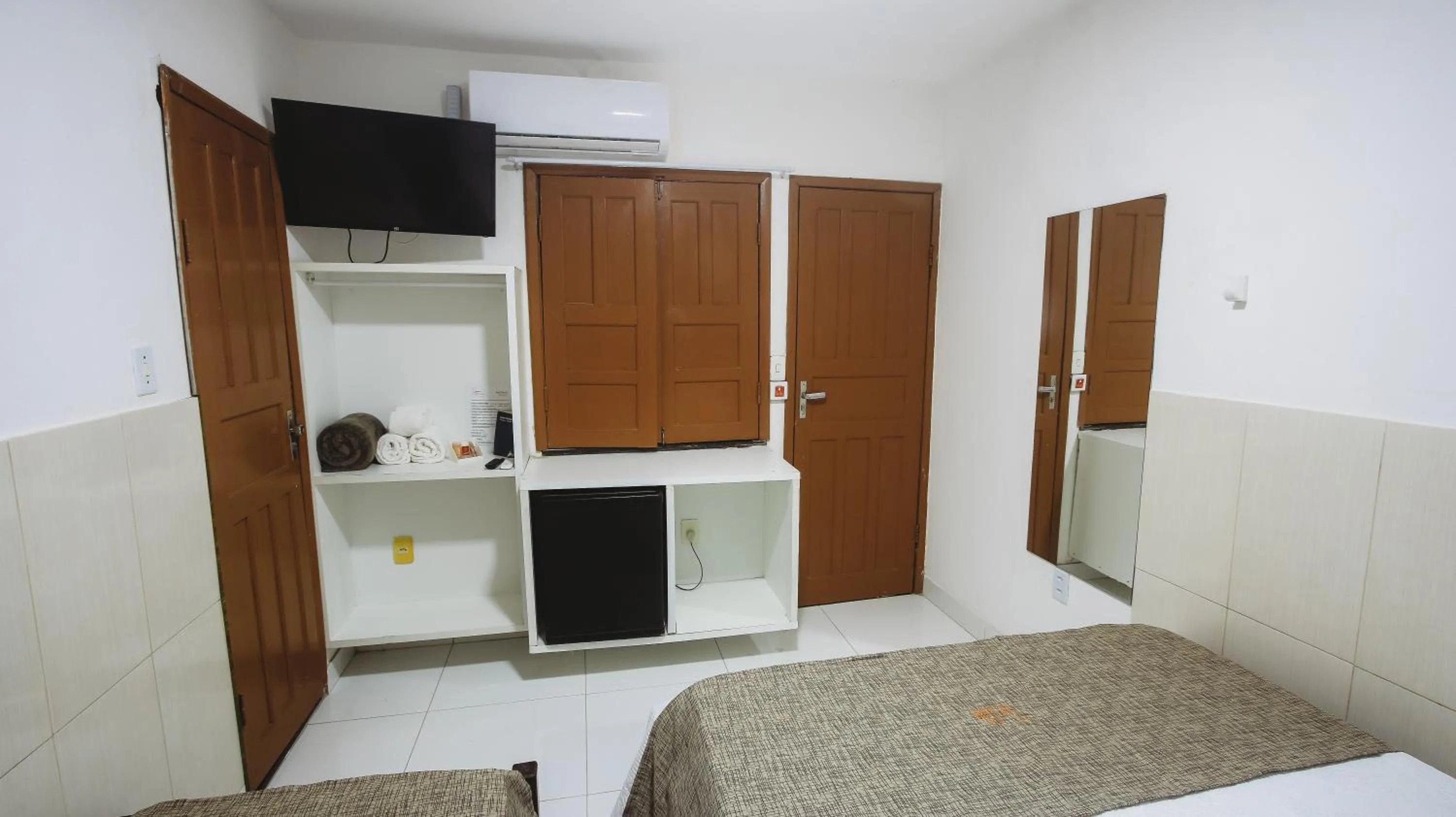 Bed in Pousada e Restaurante Tia Lita