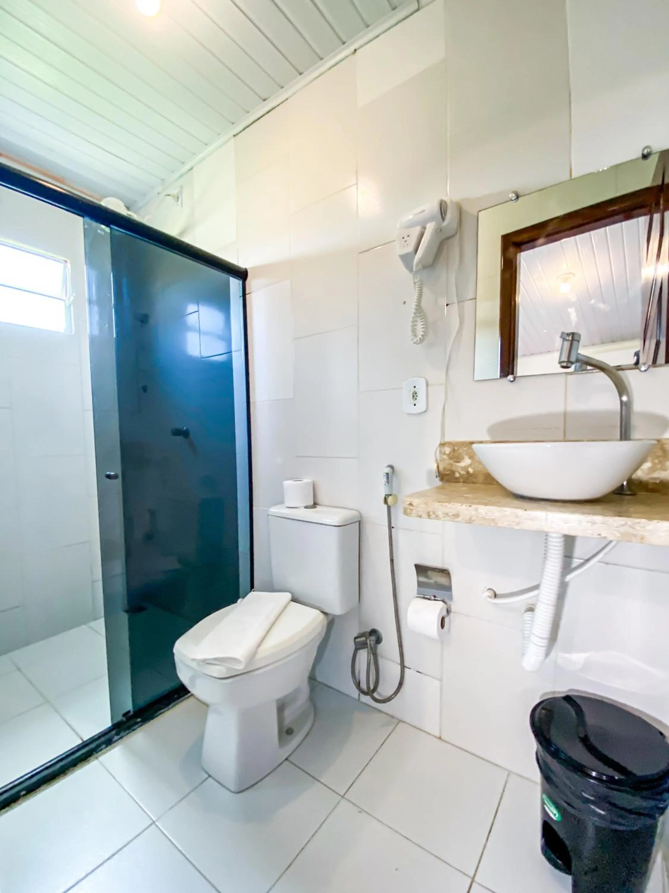 Shower in Pousada e Restaurante Tia Lita