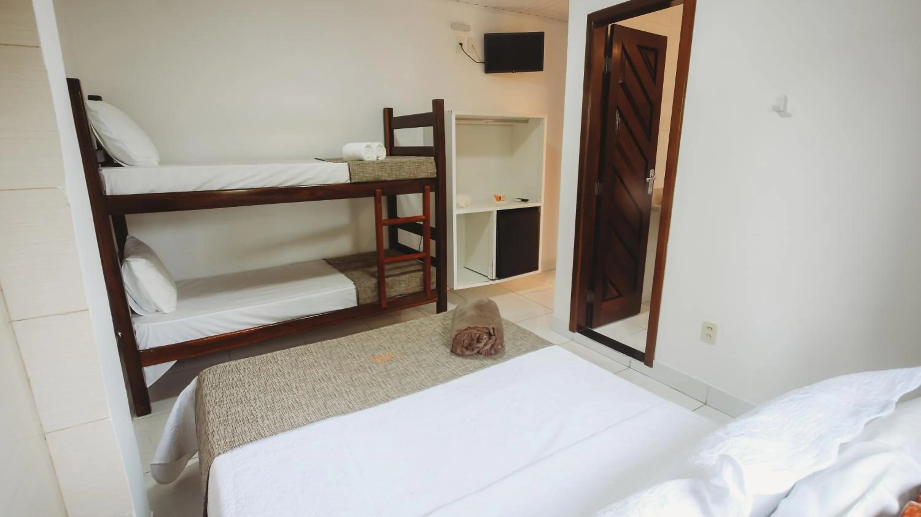 Bed in Pousada e Restaurante Tia Lita