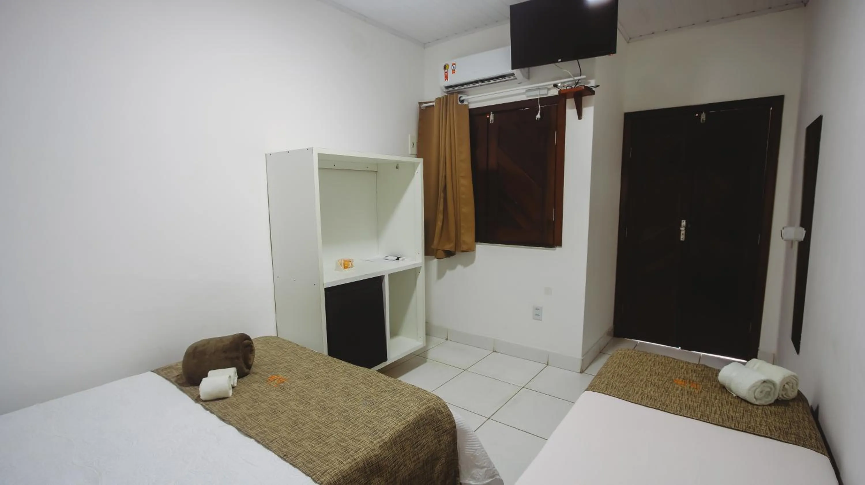 Bed in Pousada e Restaurante Tia Lita