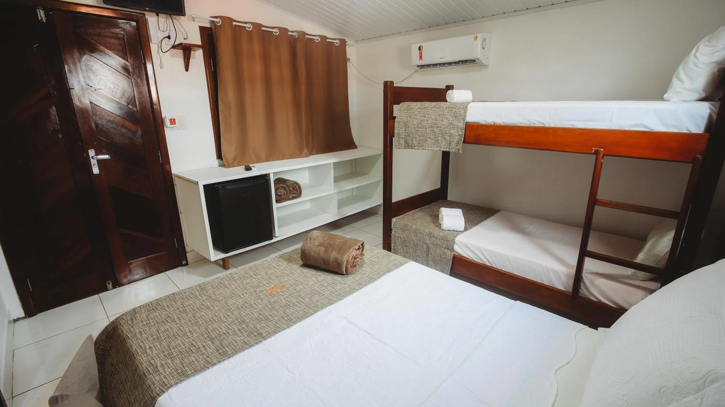 Bed in Pousada e Restaurante Tia Lita