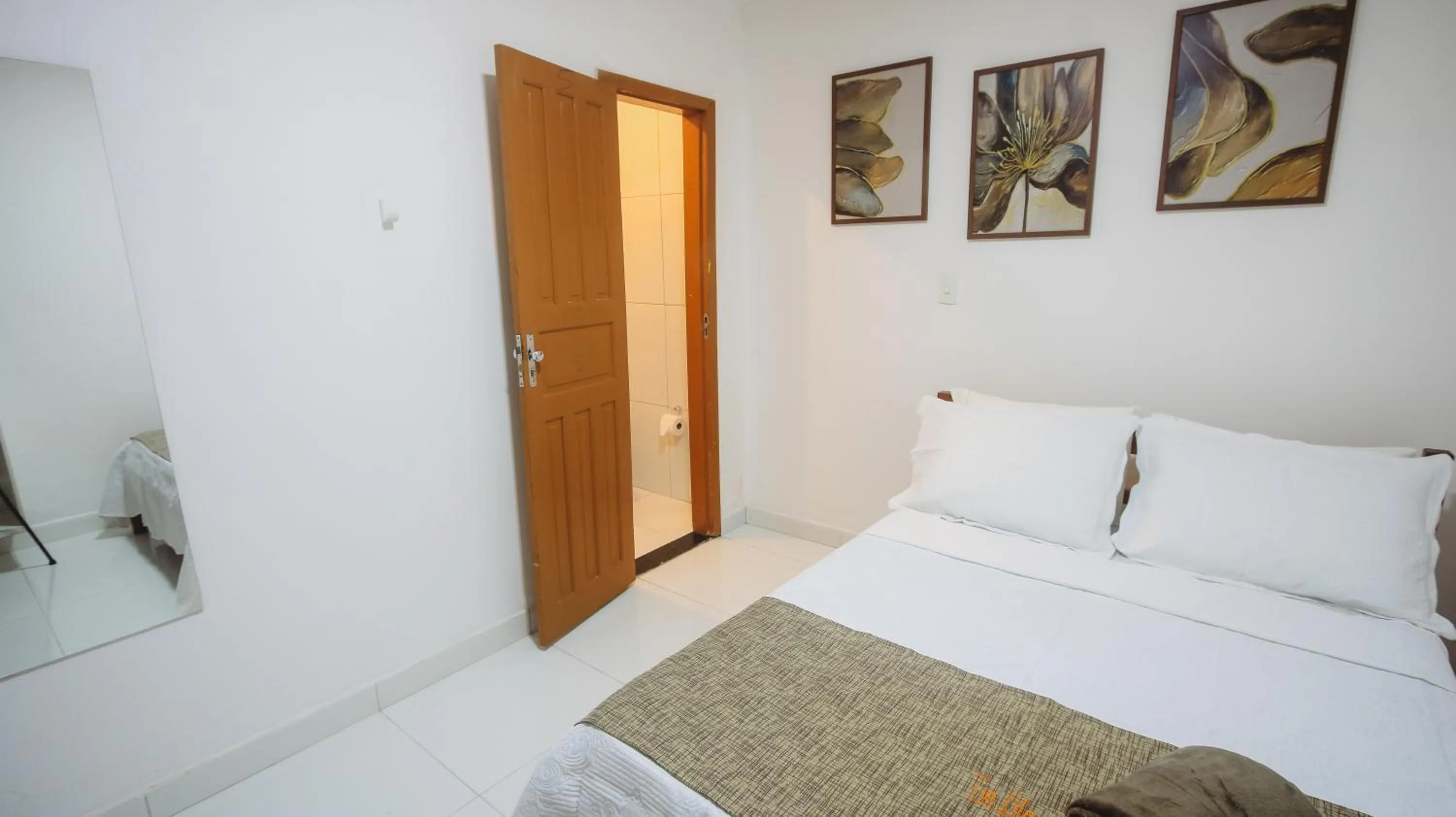 Bed in Pousada e Restaurante Tia Lita