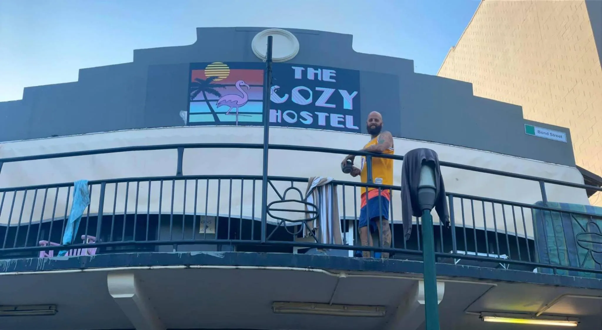 Property building in The Cozy Hostel - Motel