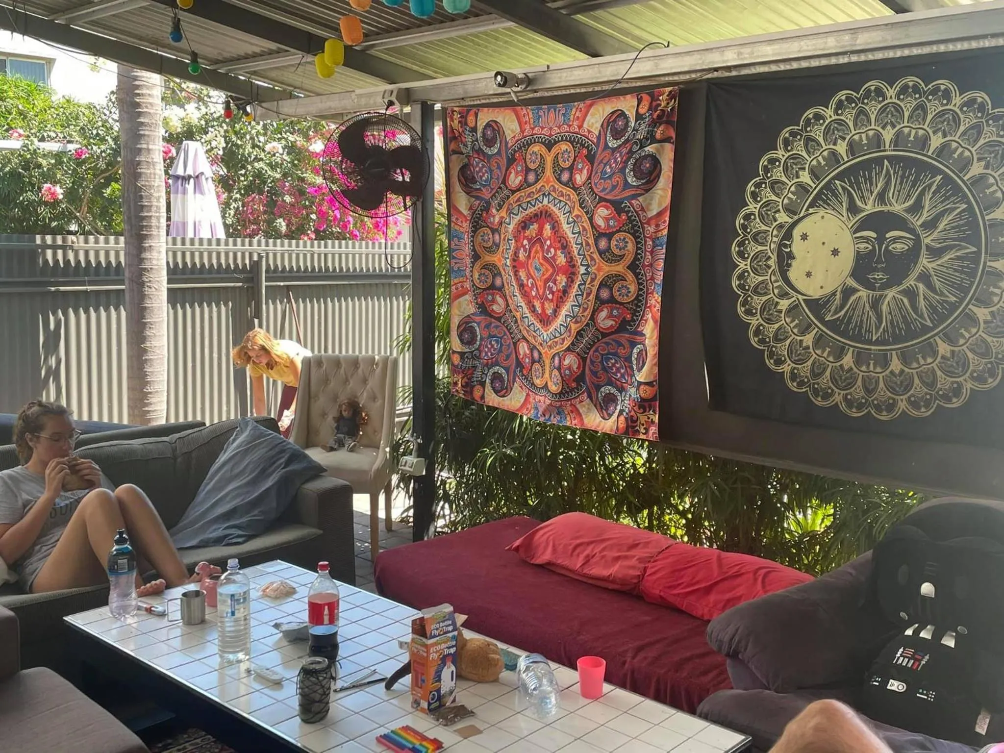 Living room in The Cozy Hostel - Motel