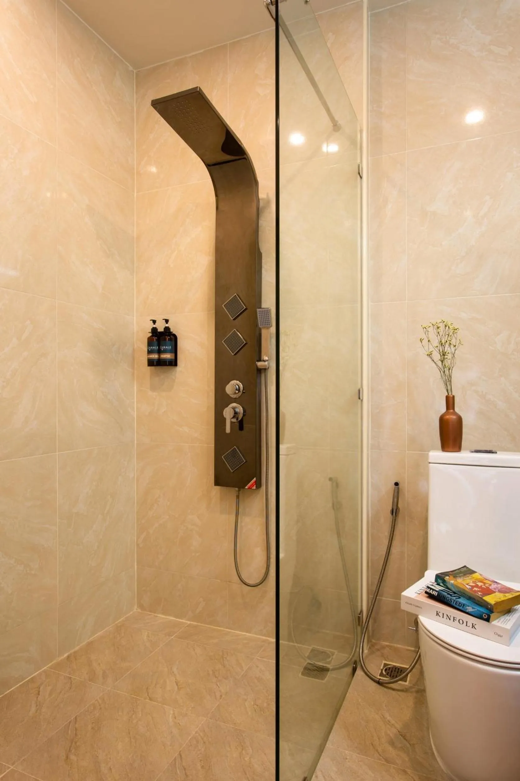 Shower in The Canale Samui Resort