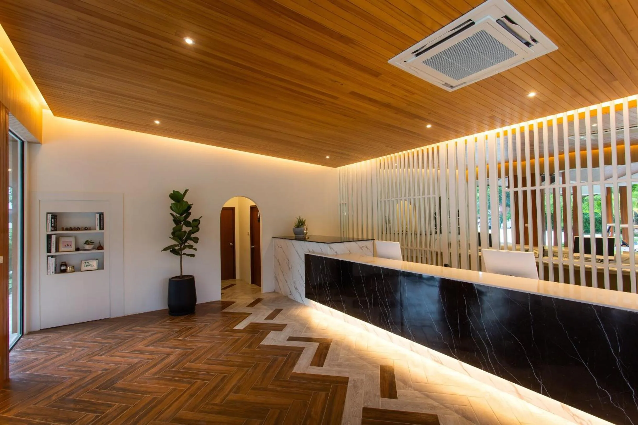 Facade/entrance in The Canale Samui Resort