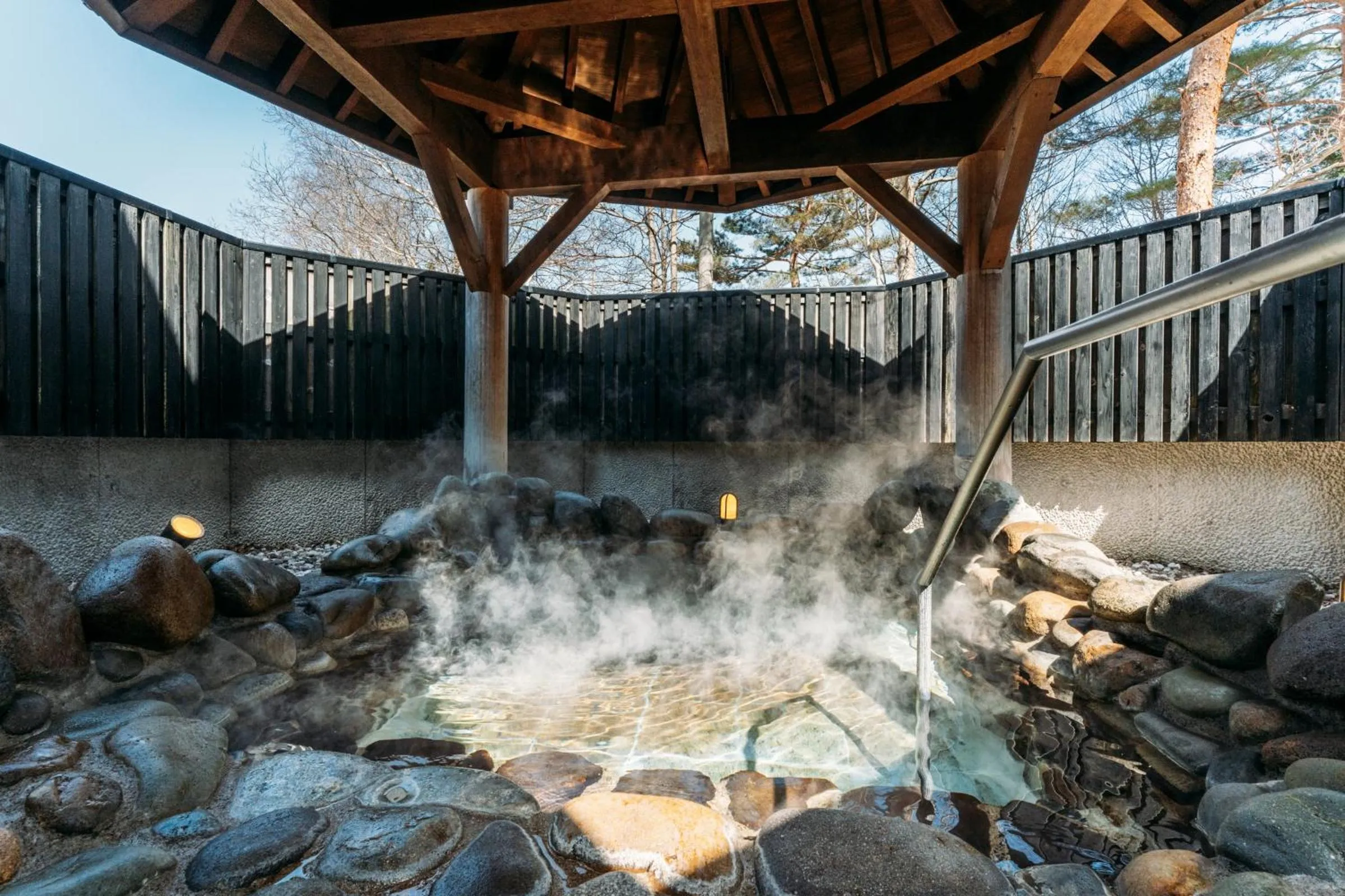 Hot Spring Bath in Appikogen Mori no Hotel