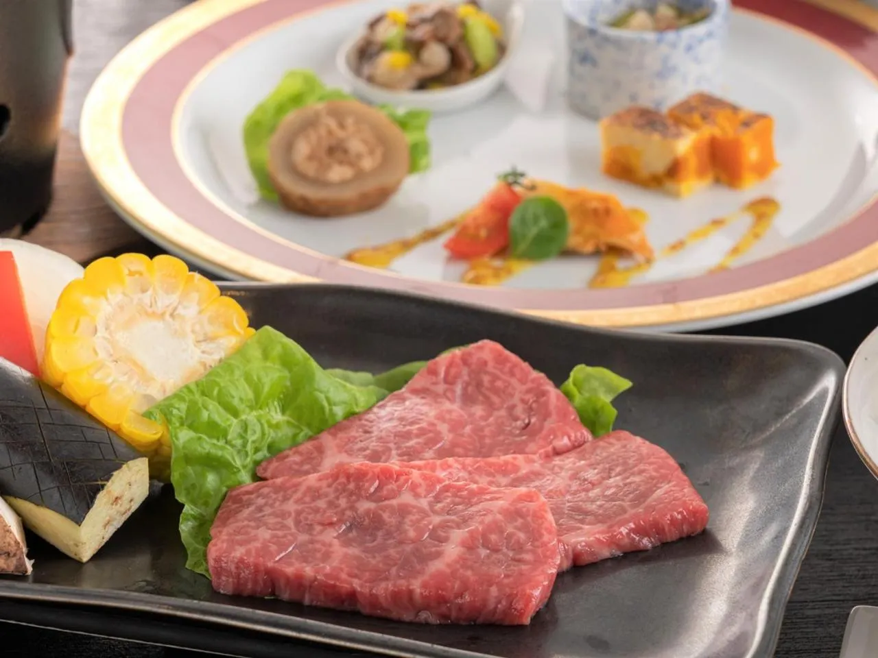 Food in Appikogen Mori no Hotel