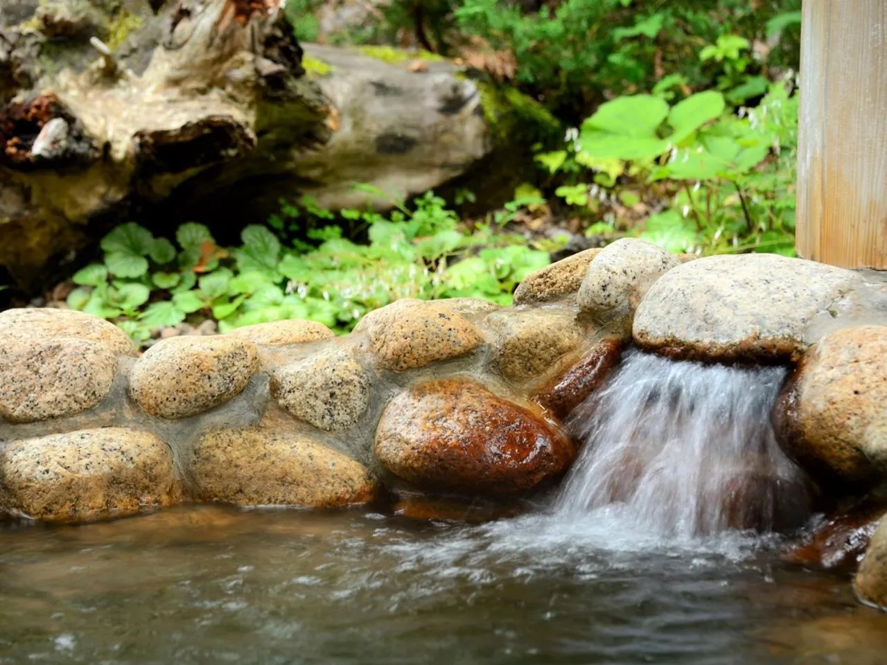 Open Air Bath in Appikogen Mori no Hotel