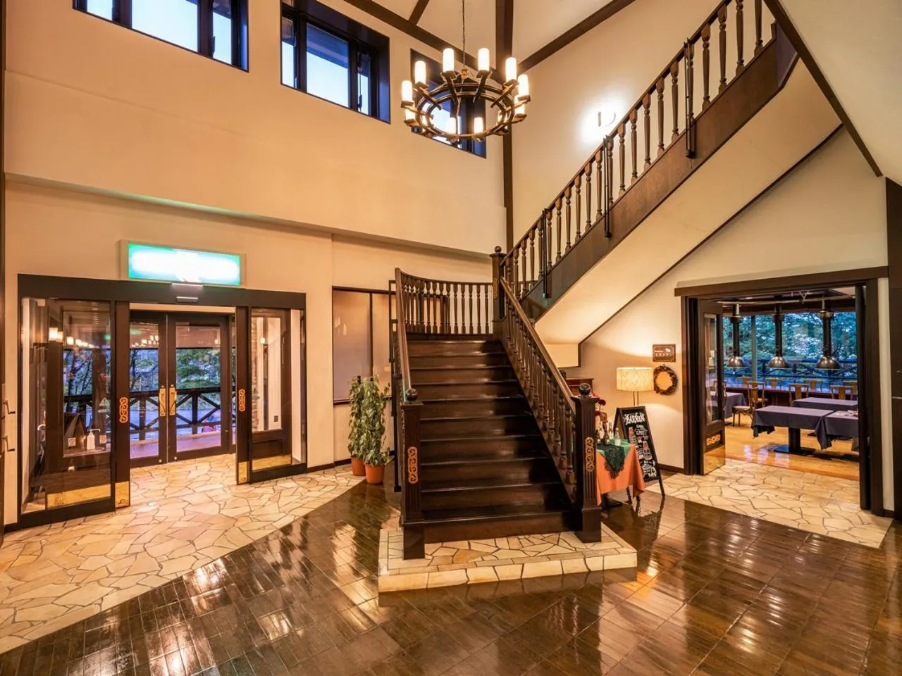 Lobby or reception in Appikogen Mori no Hotel