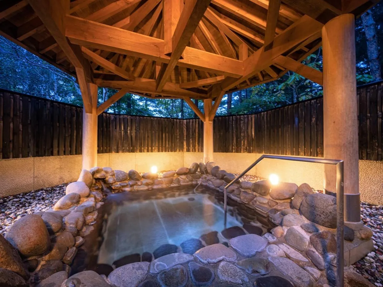 Open Air Bath in Appikogen Mori no Hotel