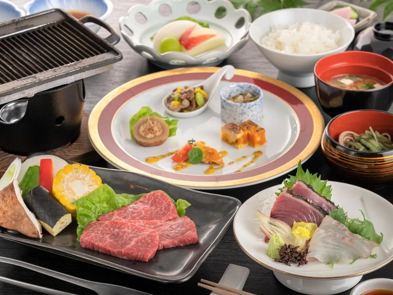 Food in Appikogen Mori no Hotel