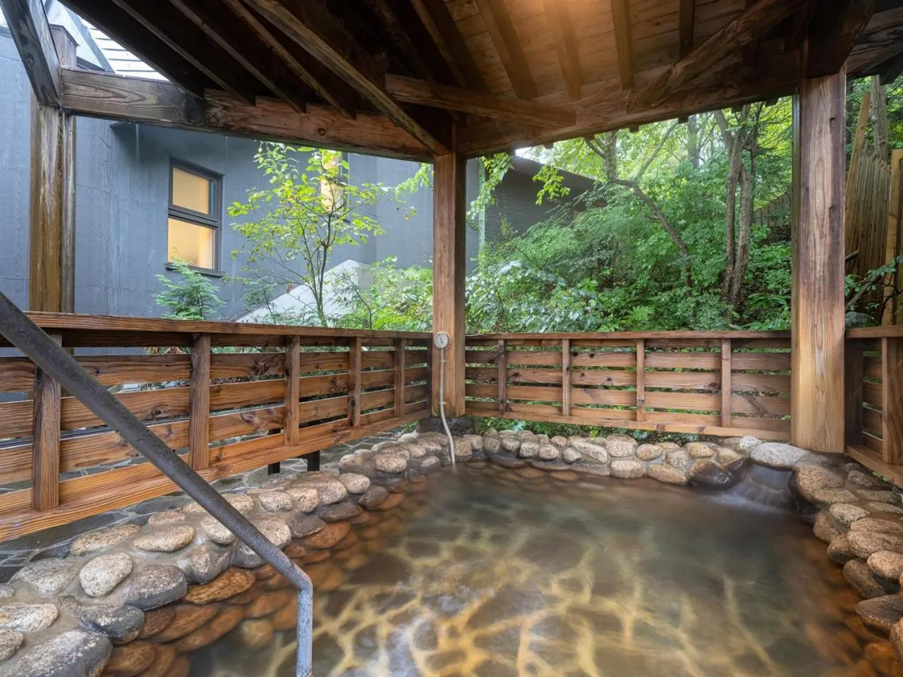 Open Air Bath in Appikogen Mori no Hotel