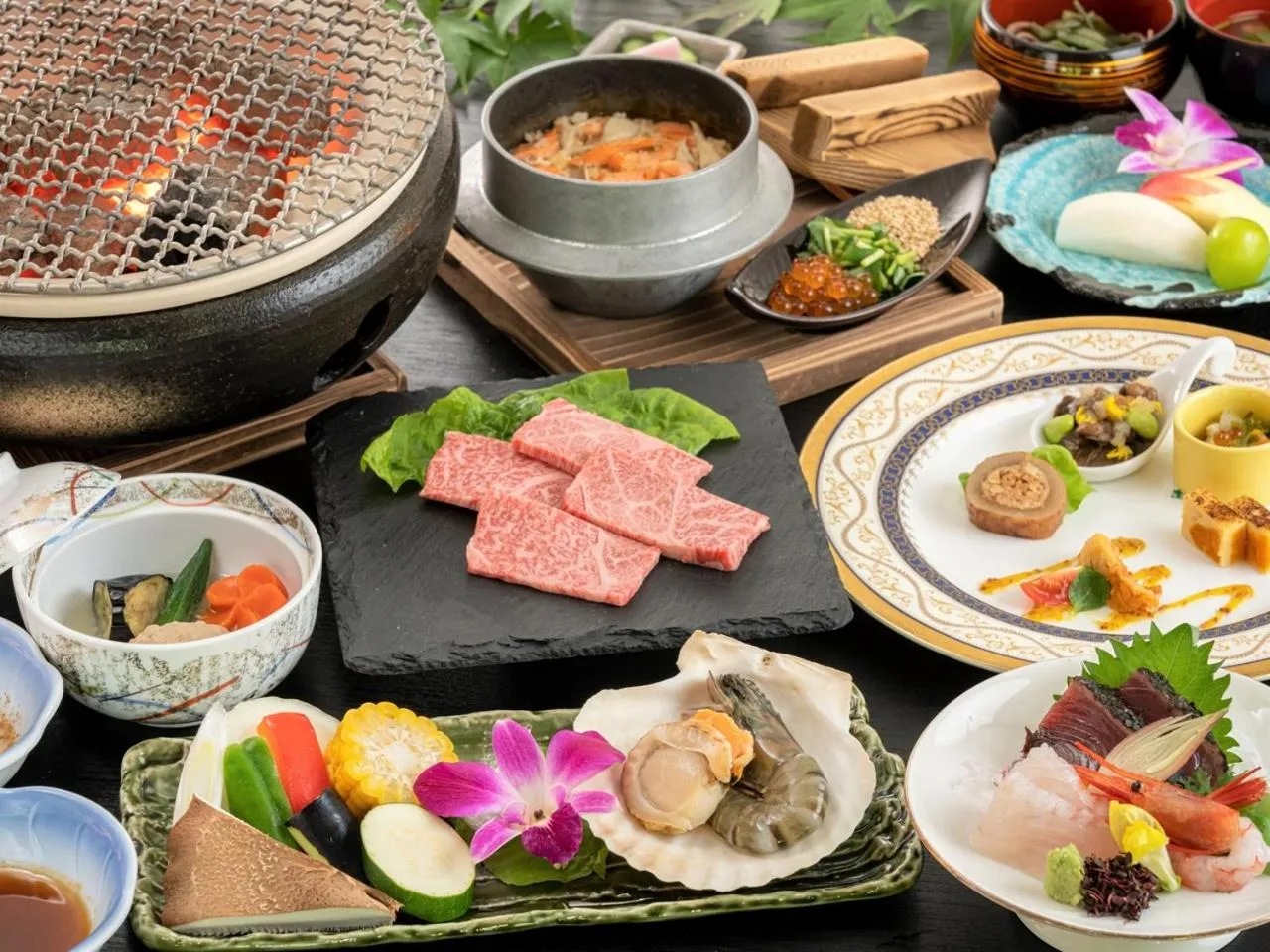 Food in Appikogen Mori no Hotel