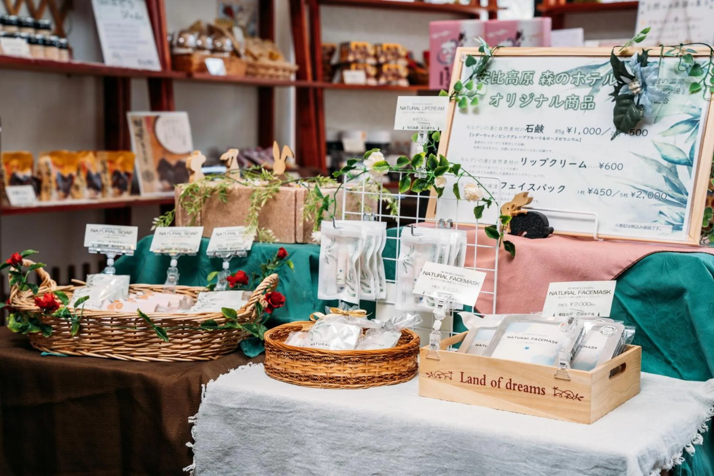 Area and facilities in Appikogen Mori no Hotel