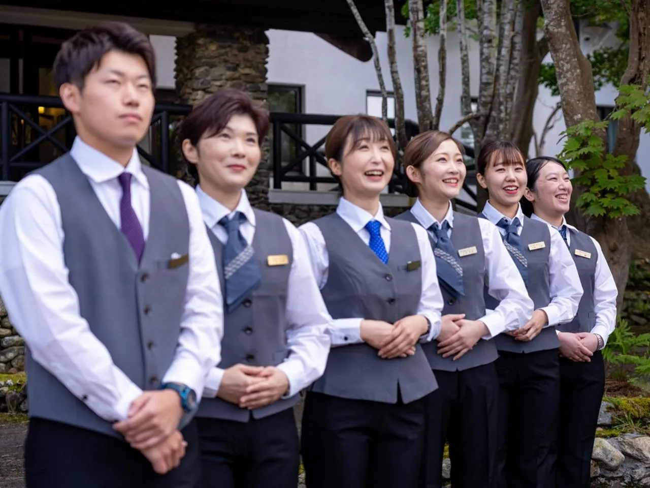 Staff in Appikogen Mori no Hotel