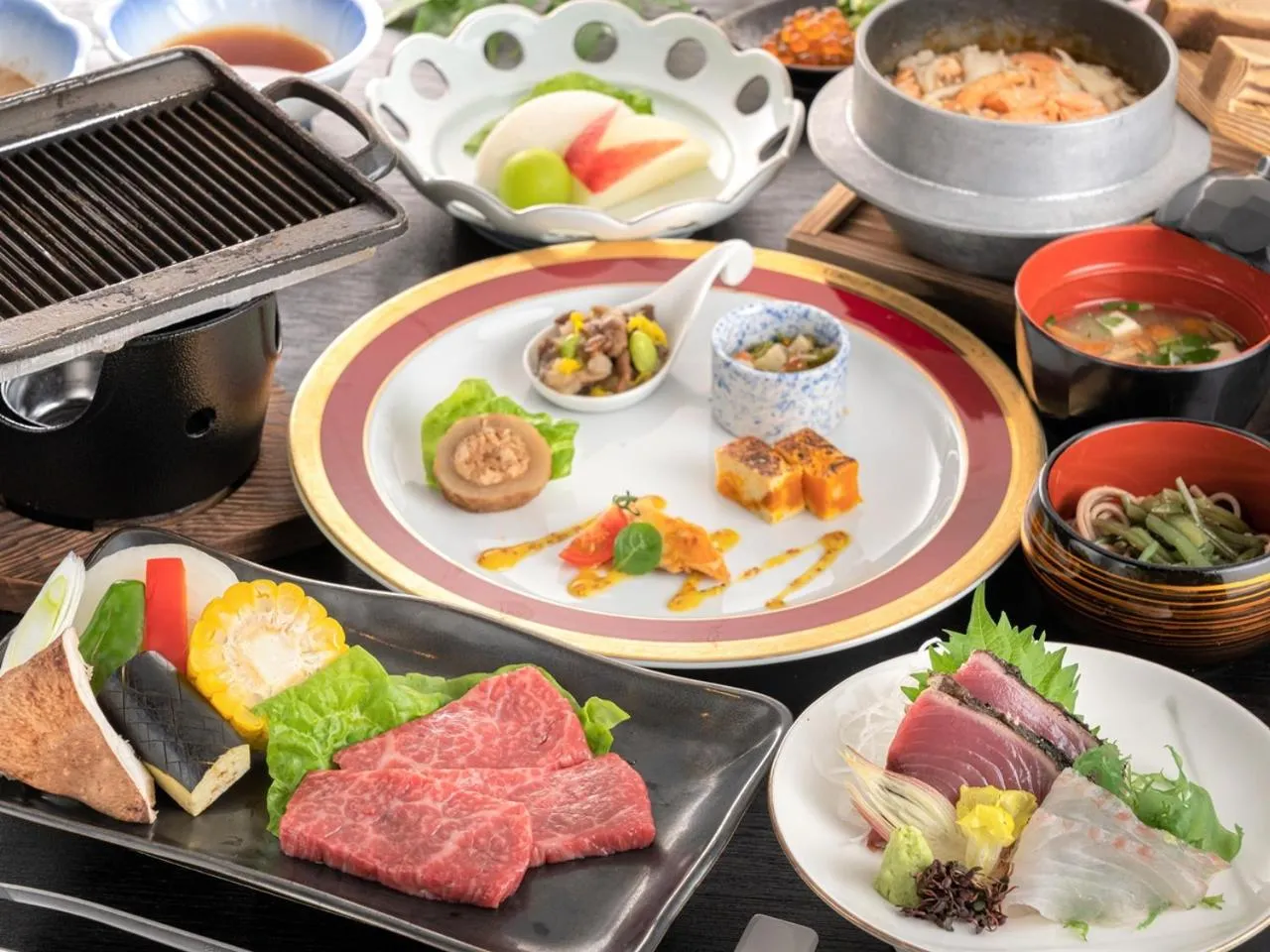 Food in Appikogen Mori no Hotel