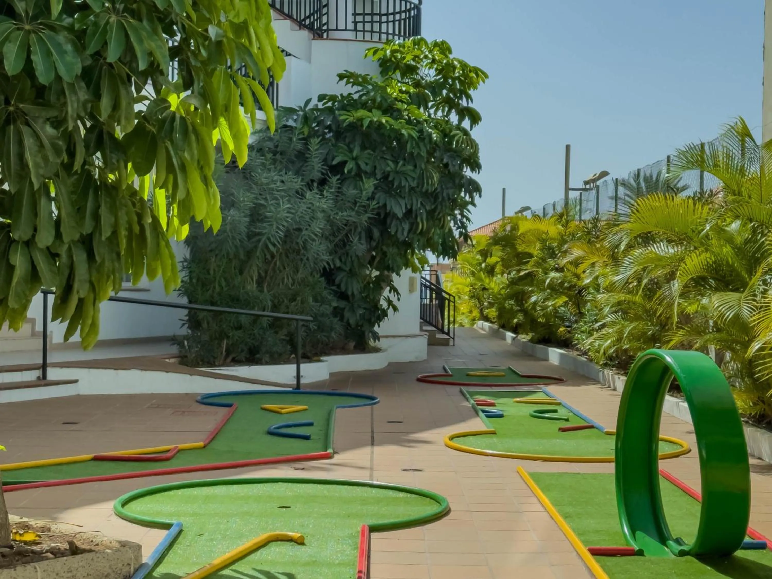 Minigolf in Apartamentos Parque del Sol