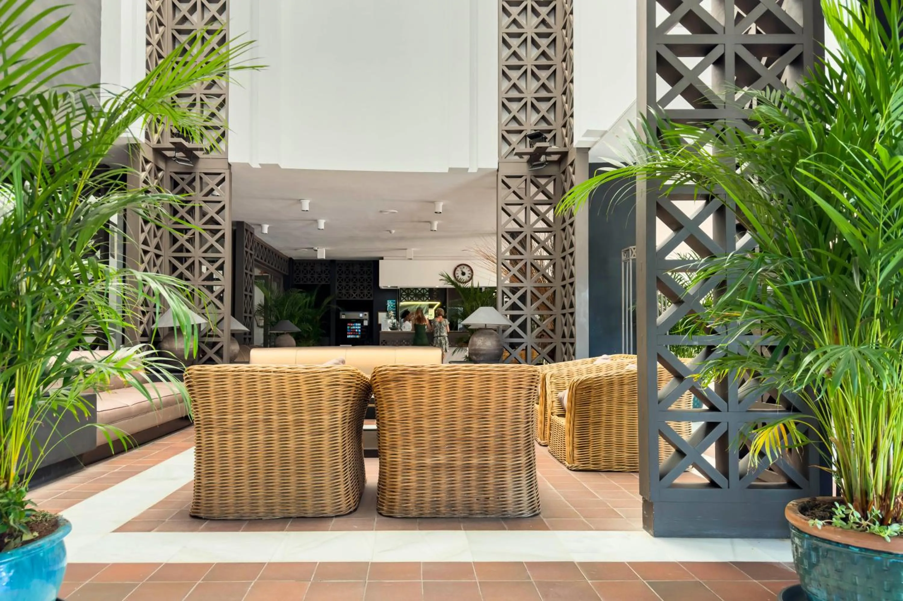 Lobby or reception in Apartamentos Parque del Sol