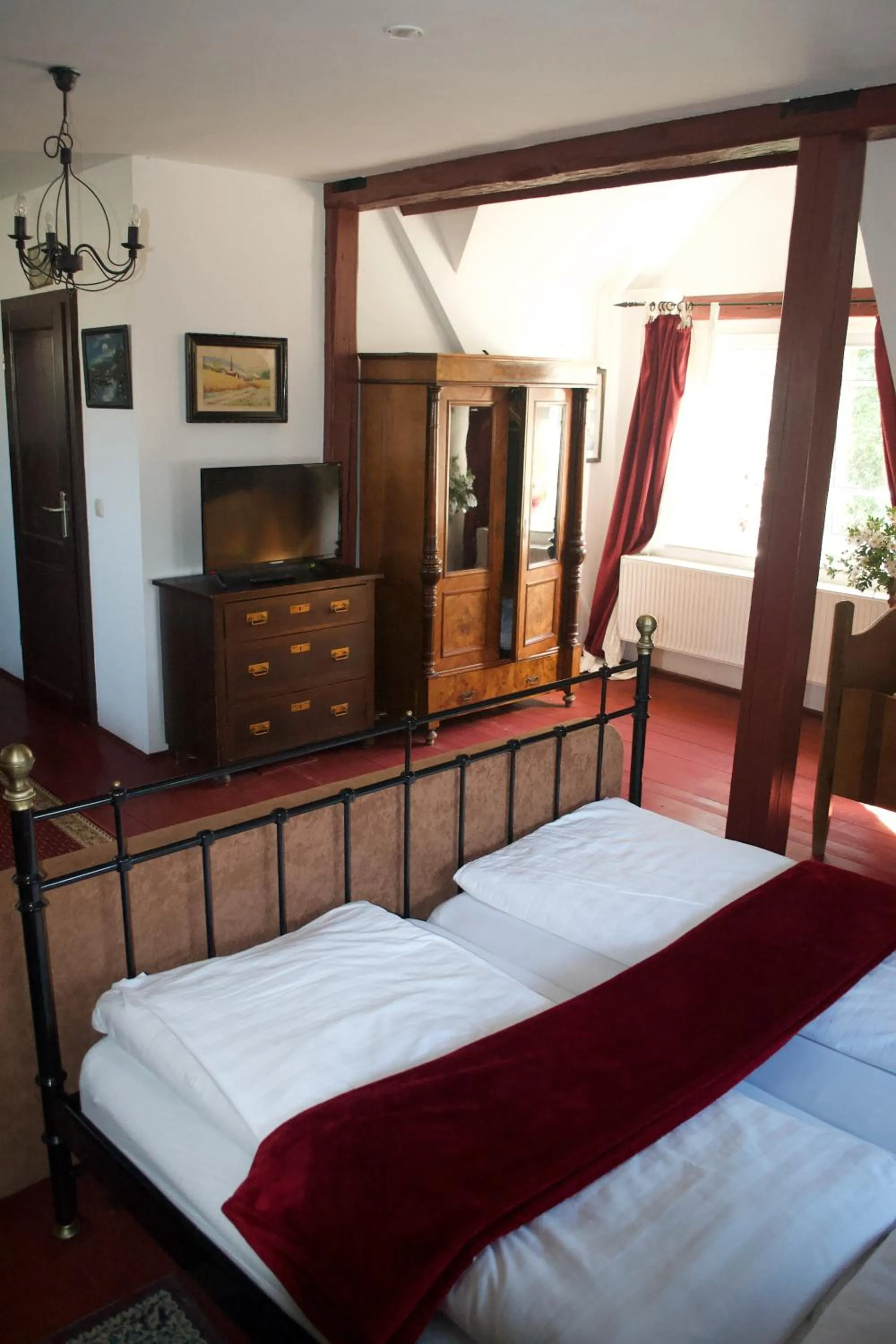 Bed in Hotel Torino Zeitz