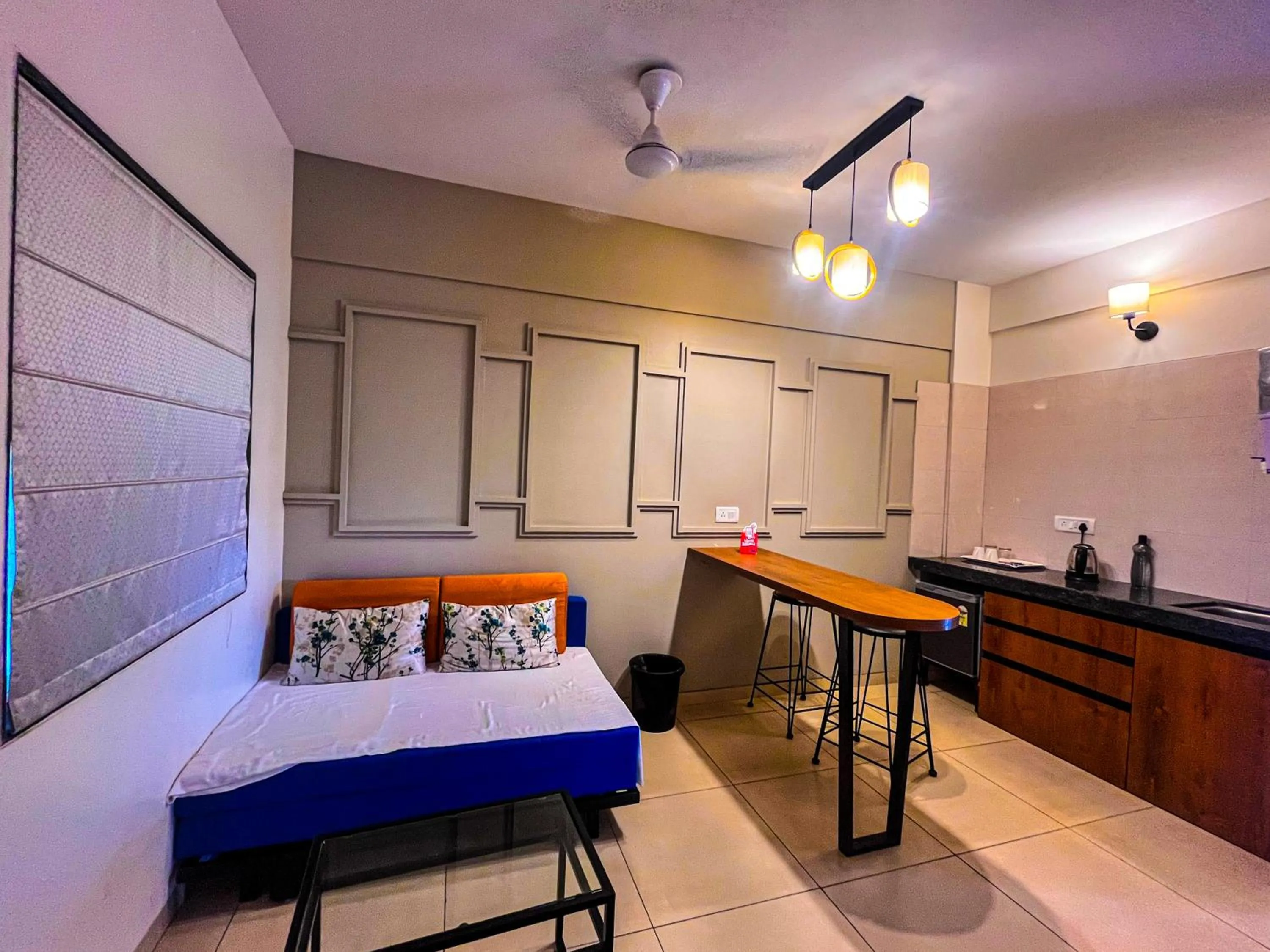 Bed in Pushpam Sanskruti Resort Karjat