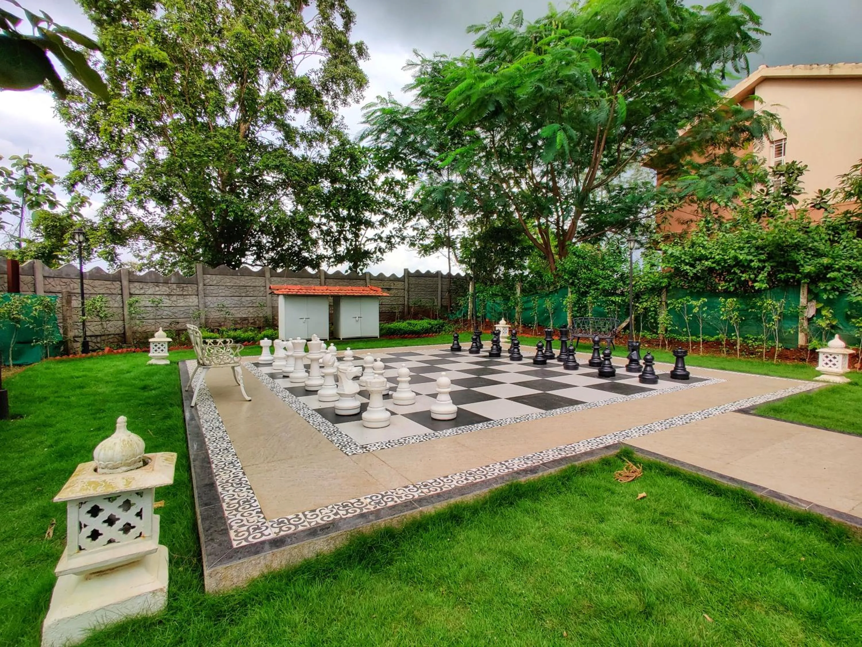 Garden in Pushpam Sanskruti Resort Karjat
