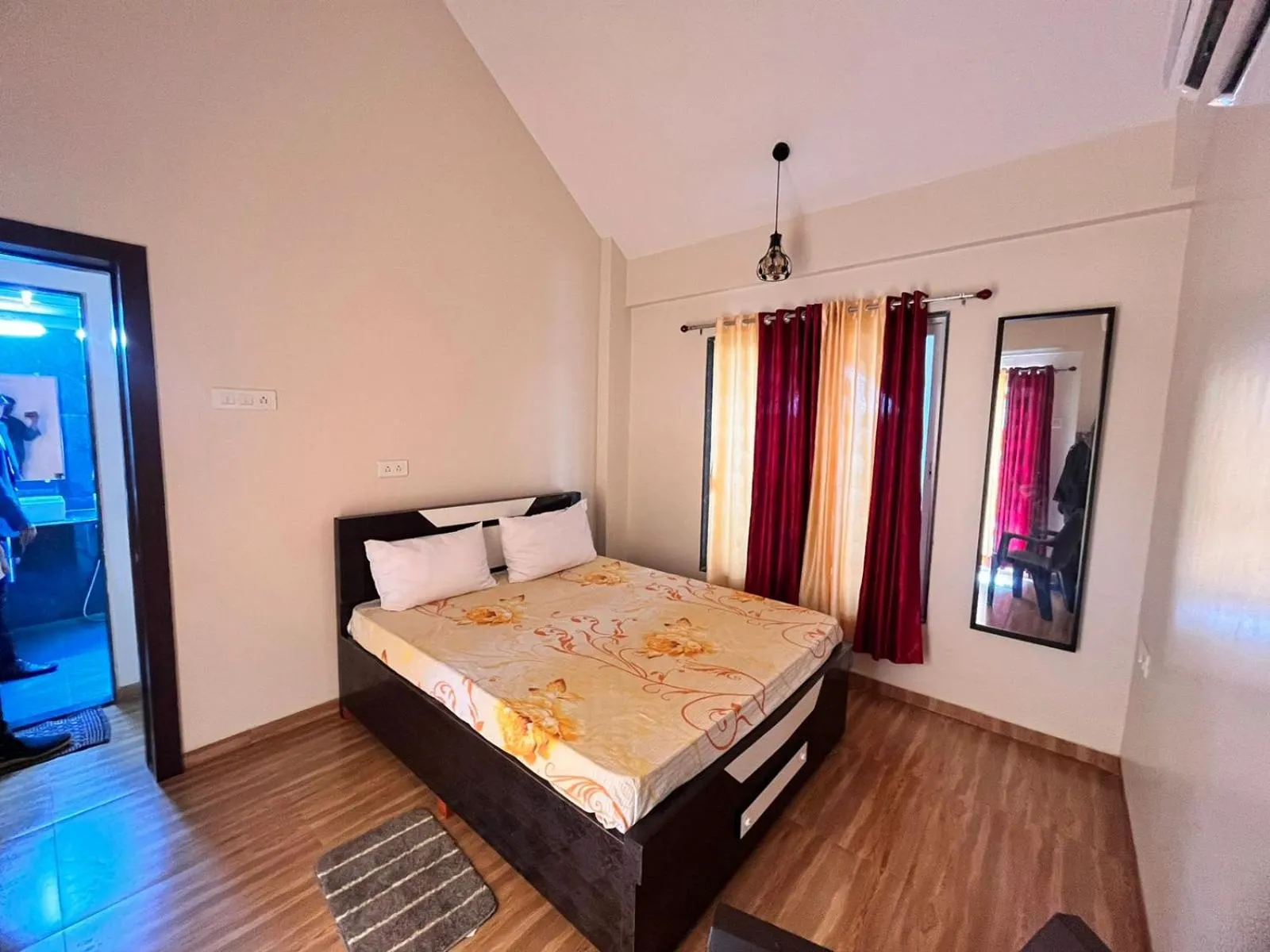 Bed in Pushpam Sanskruti Resort Karjat