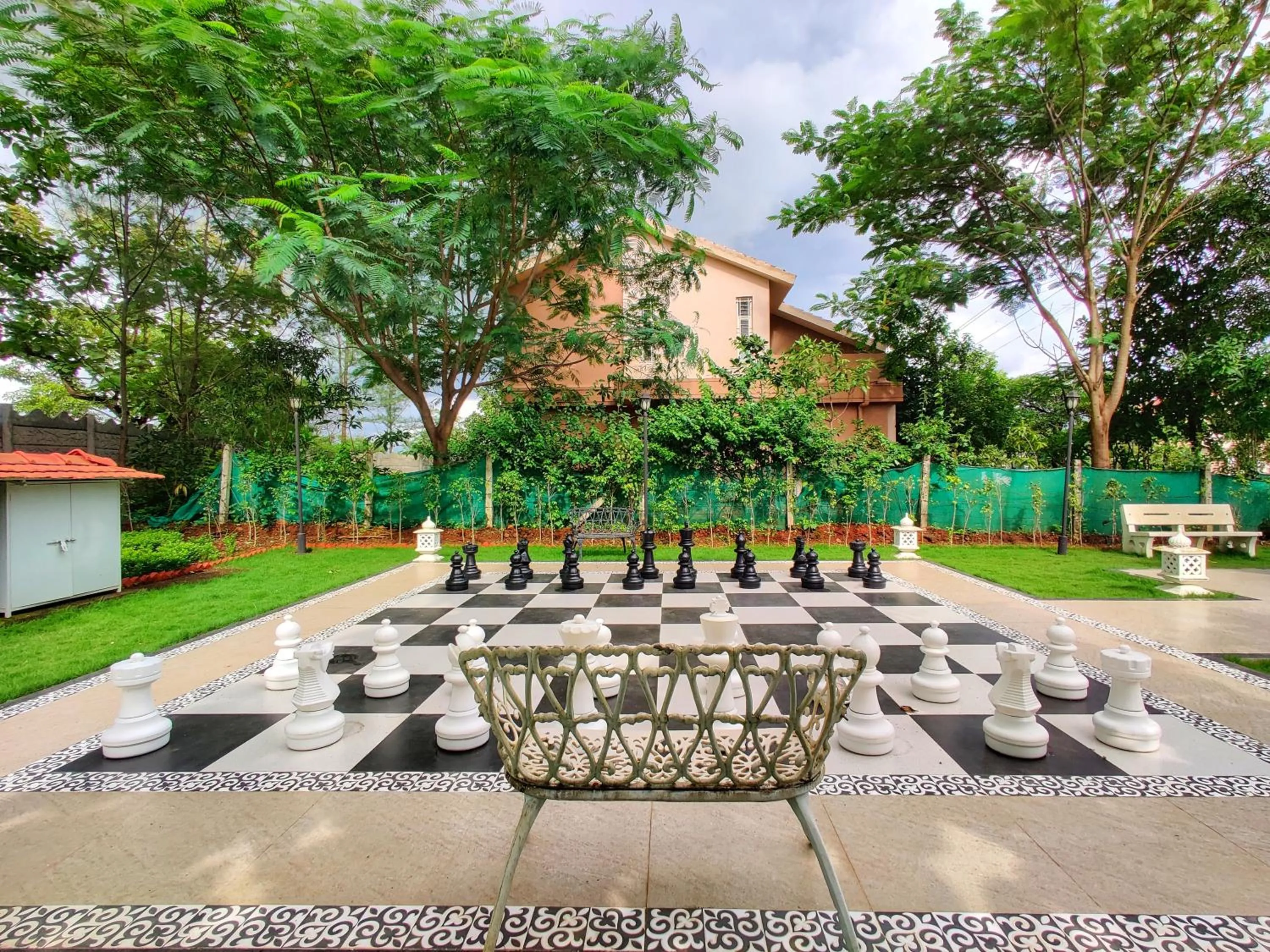 Garden in Pushpam Sanskruti Resort Karjat