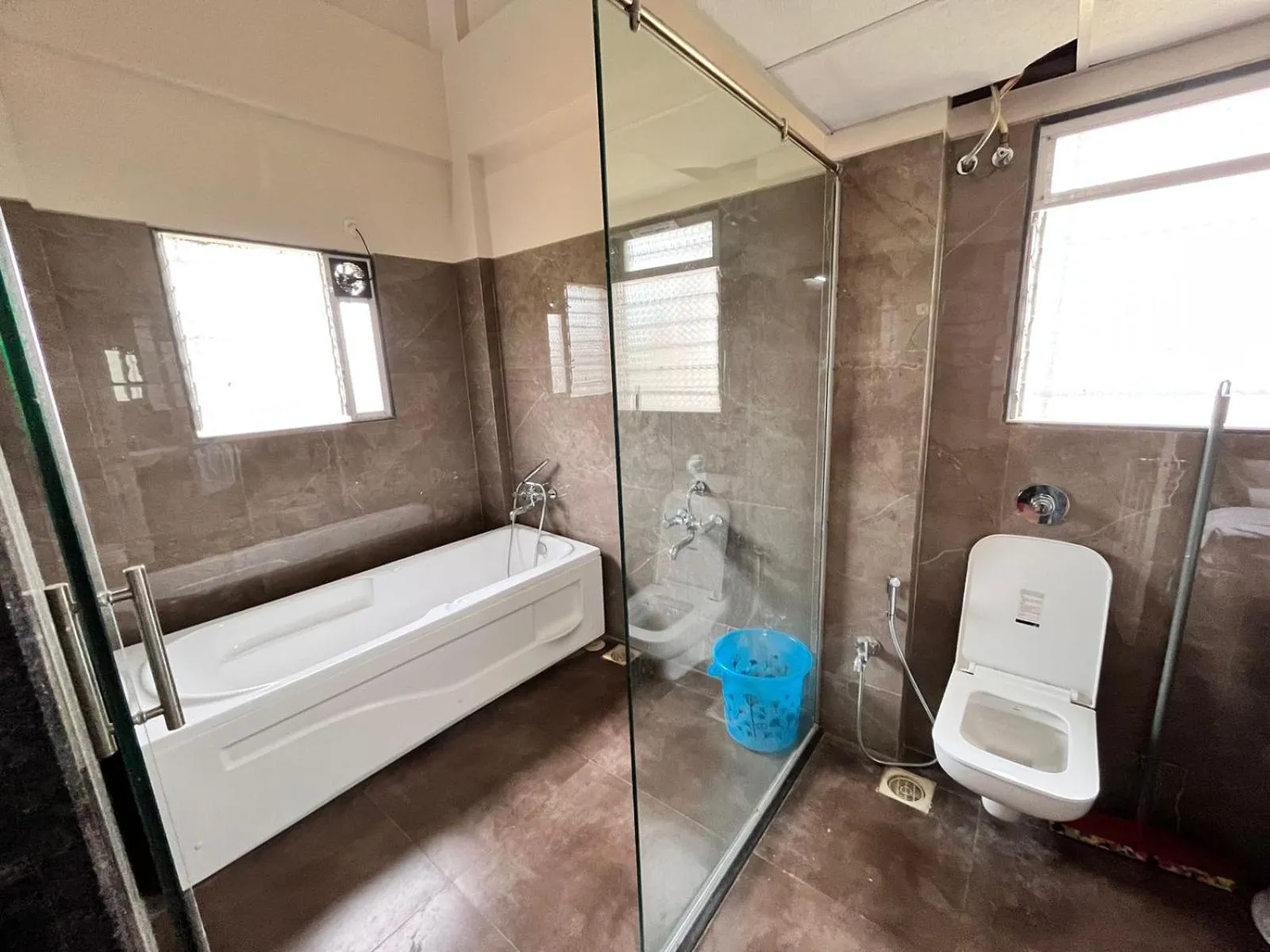 Bathroom in Pushpam Sanskruti Resort Karjat