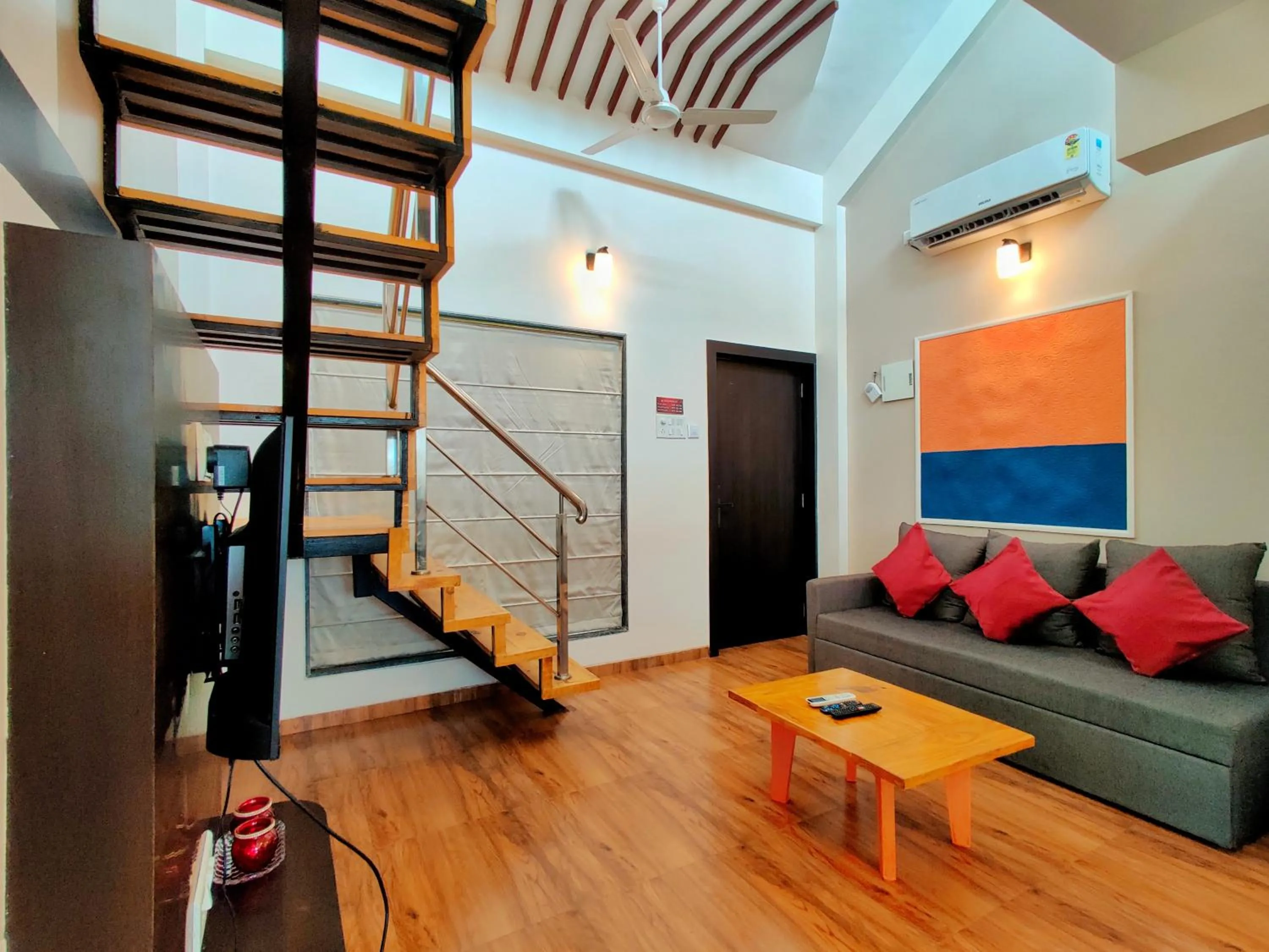 TV and multimedia in Pushpam Sanskruti Resort Karjat