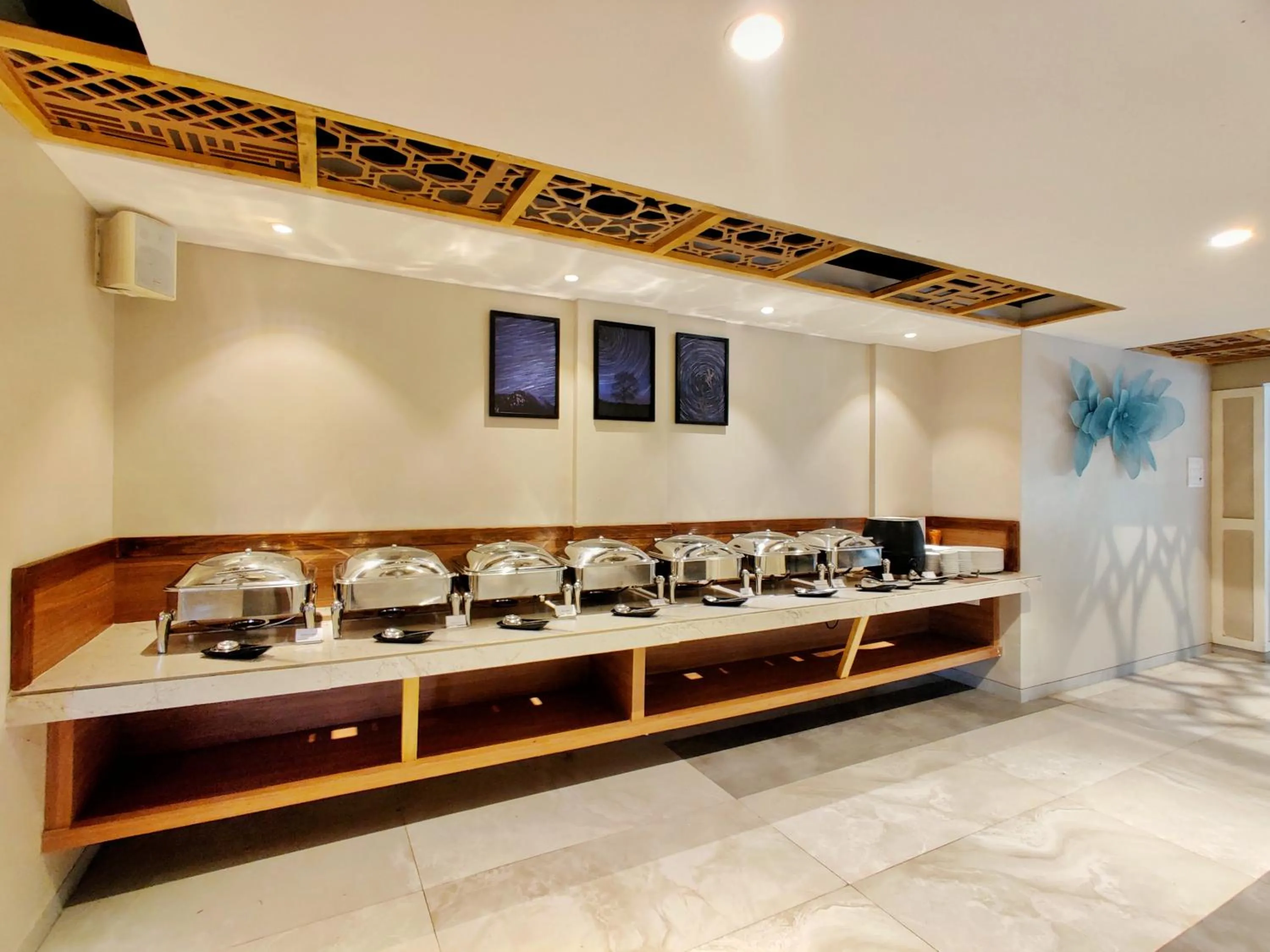 Buffet breakfast in Pushpam Sanskruti Resort Karjat