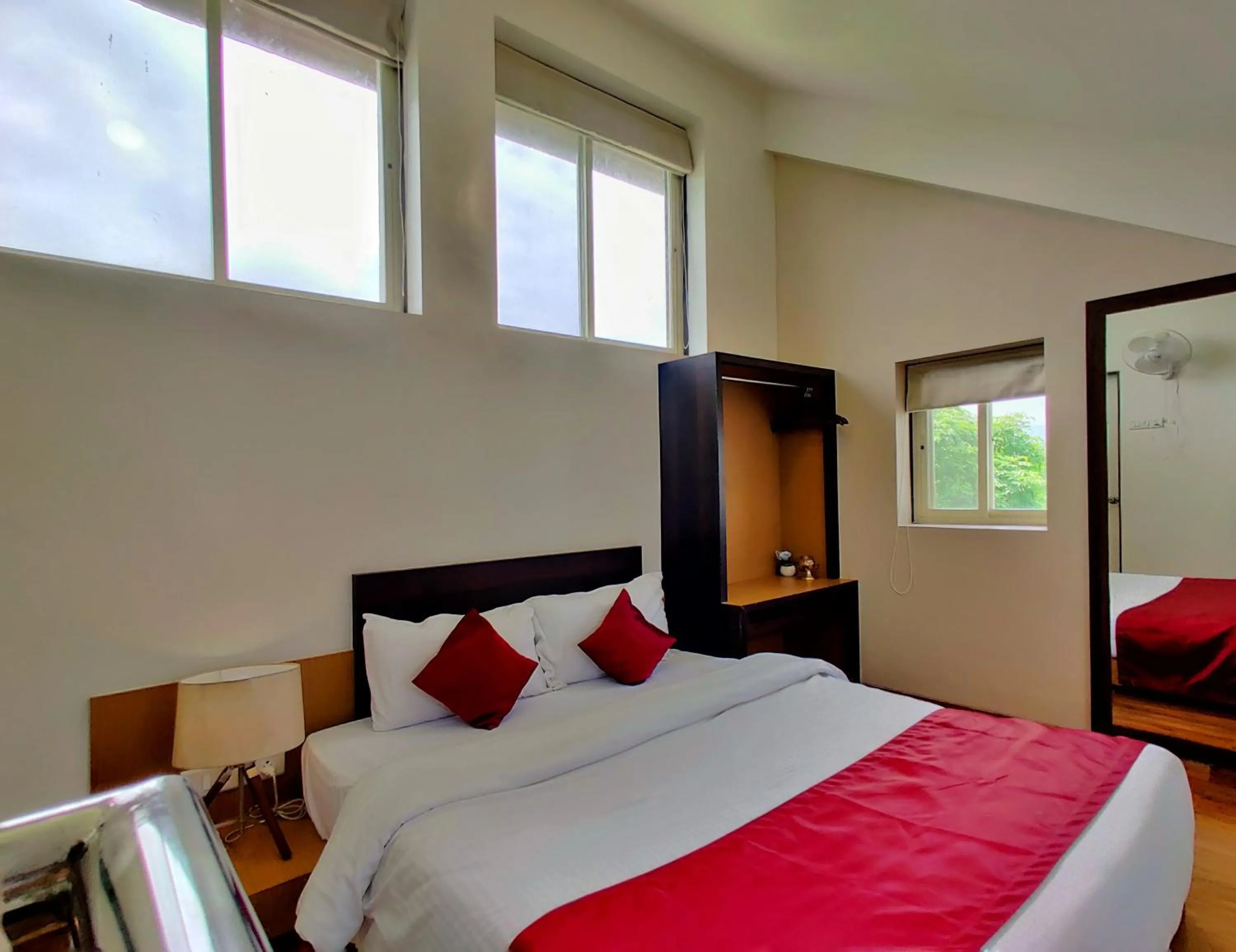 Bed in Pushpam Sanskruti Resort Karjat