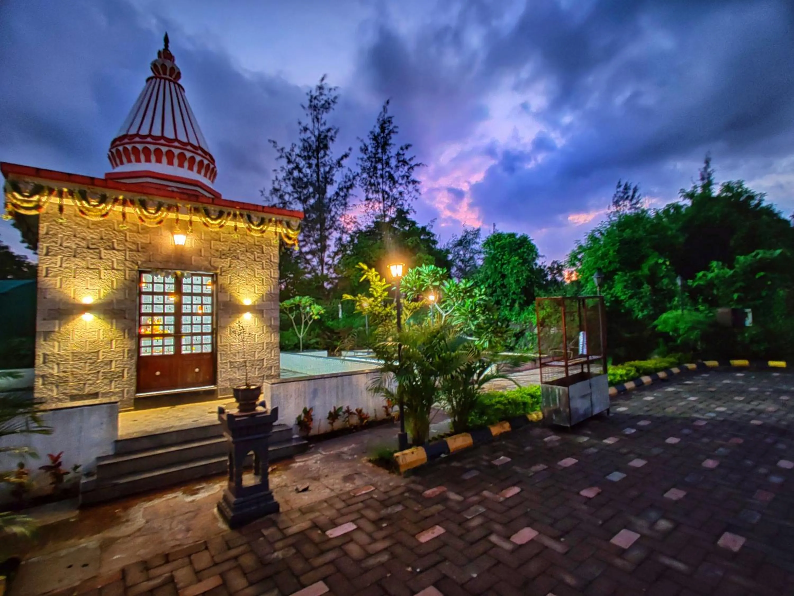 Place of worship in Pushpam Sanskruti Resort Karjat