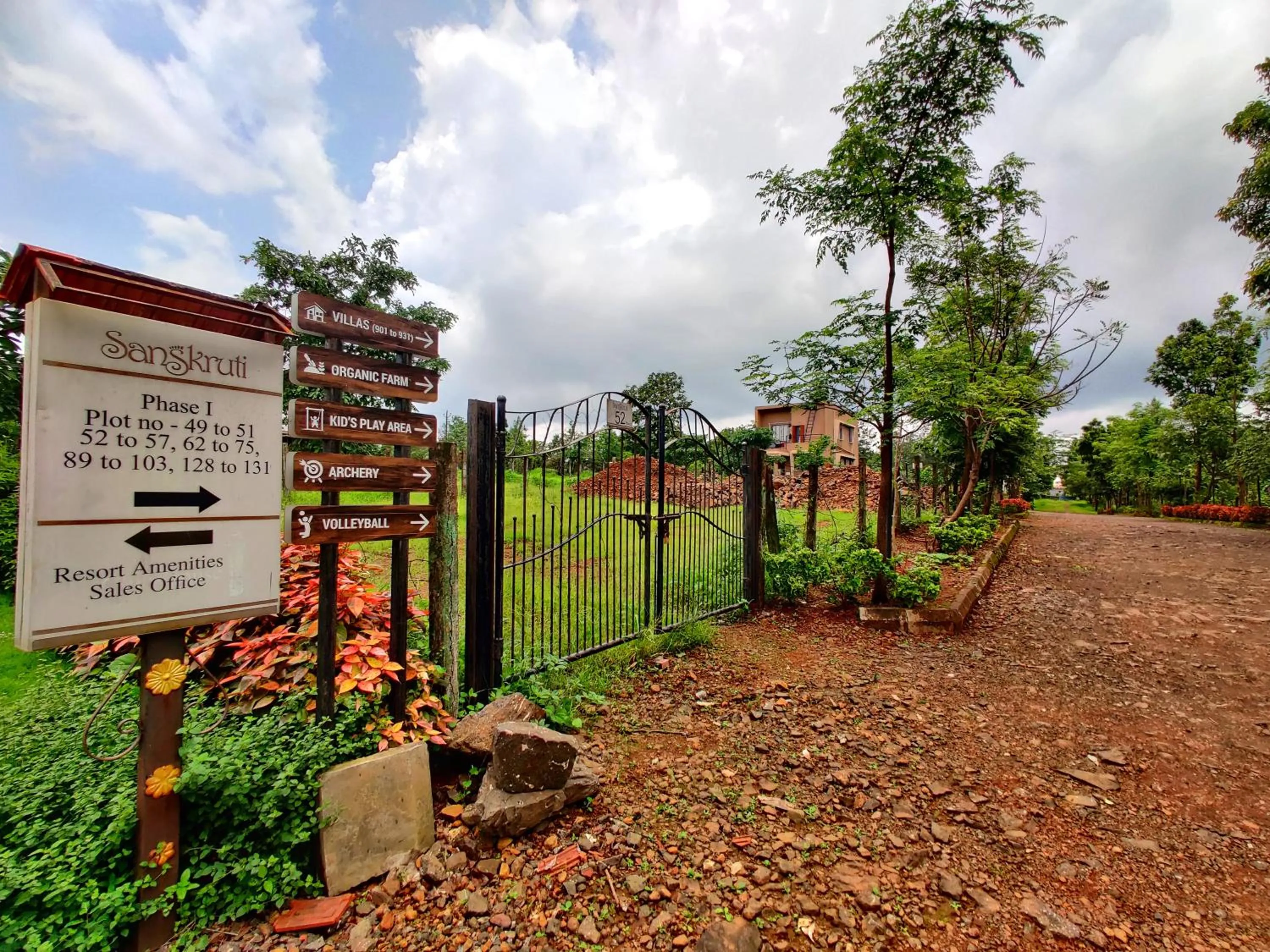 Natural landscape in Pushpam Sanskruti Resort Karjat