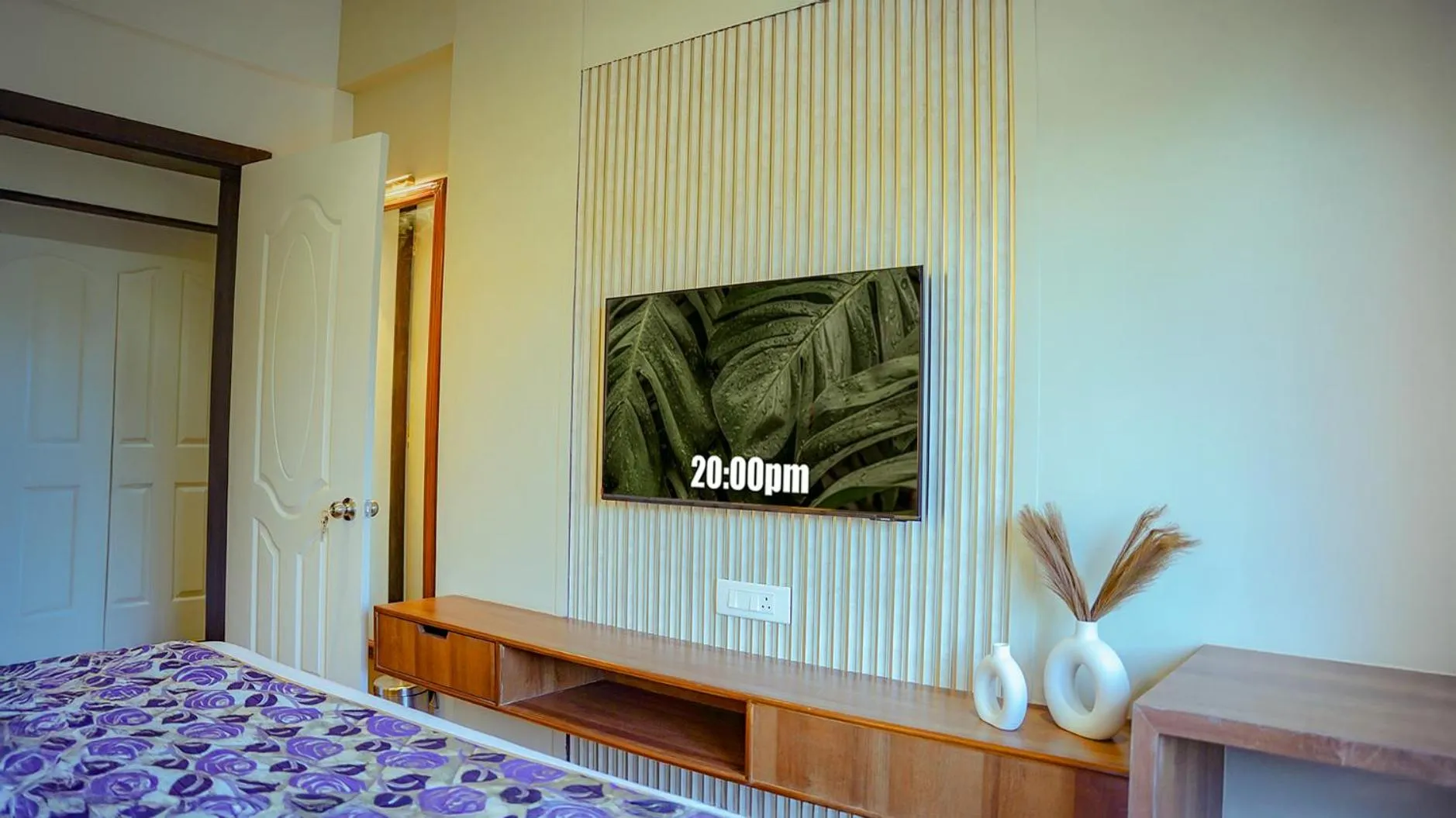 Bed in Pushpam Sanskruti Resort Karjat