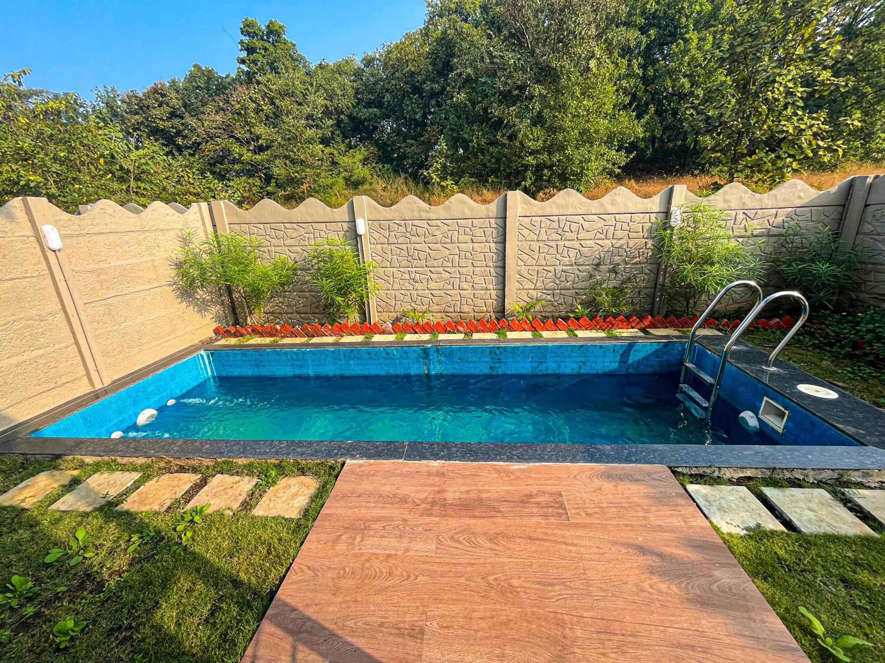 Day in Pushpam Sanskruti Resort Karjat