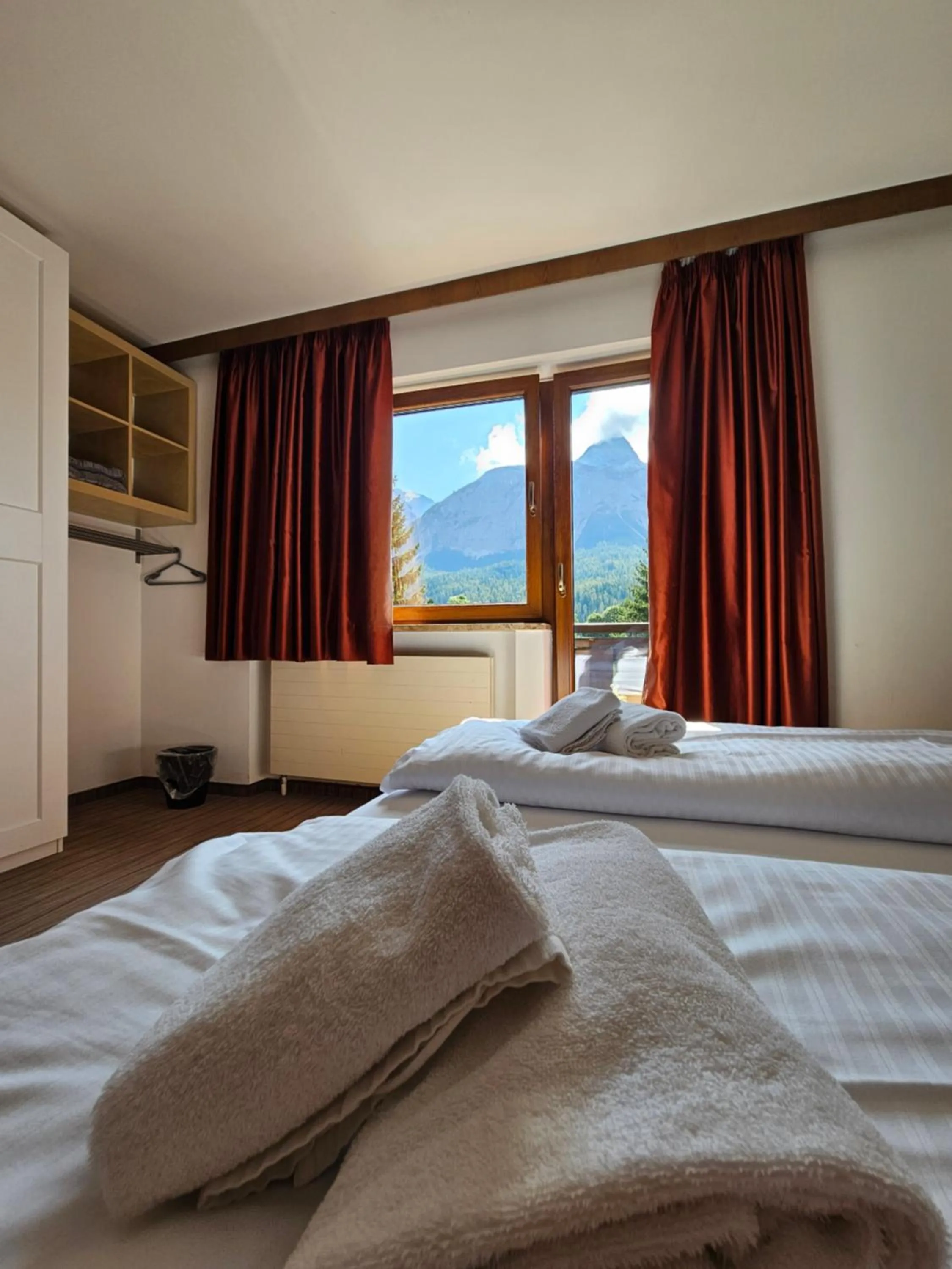 Bed in Sonnenburg Hotel