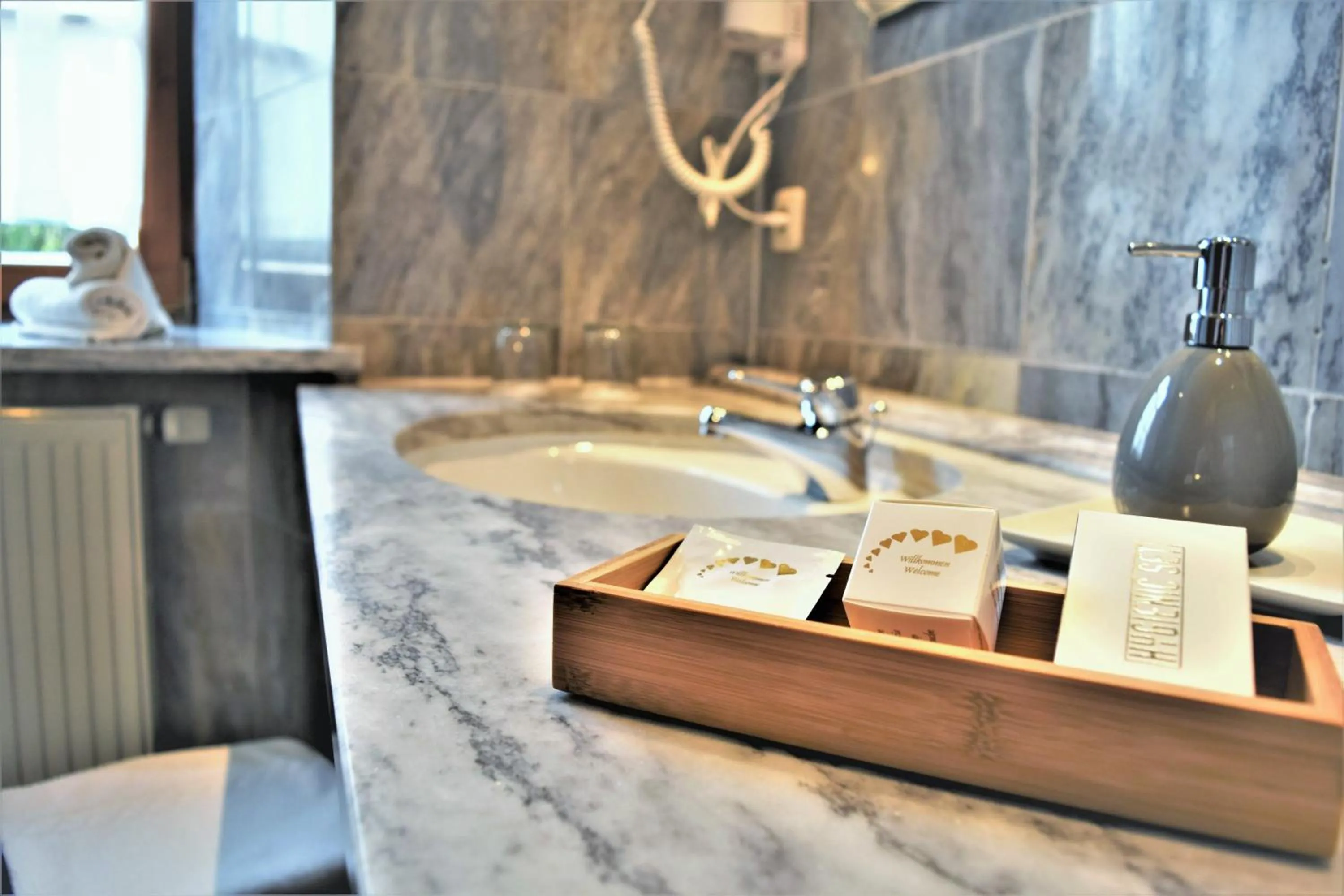 Bathroom in Hotel zum Bräu