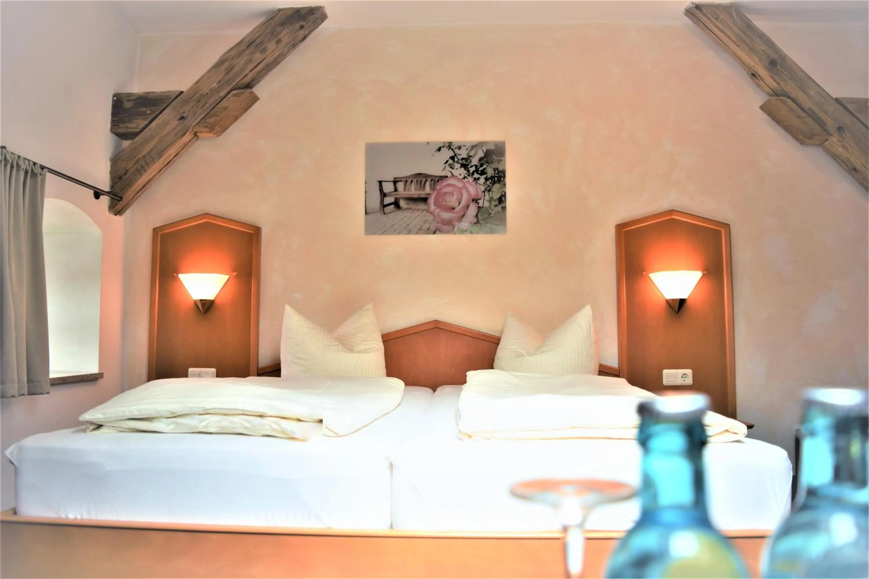 Bed in Hotel zum Bräu