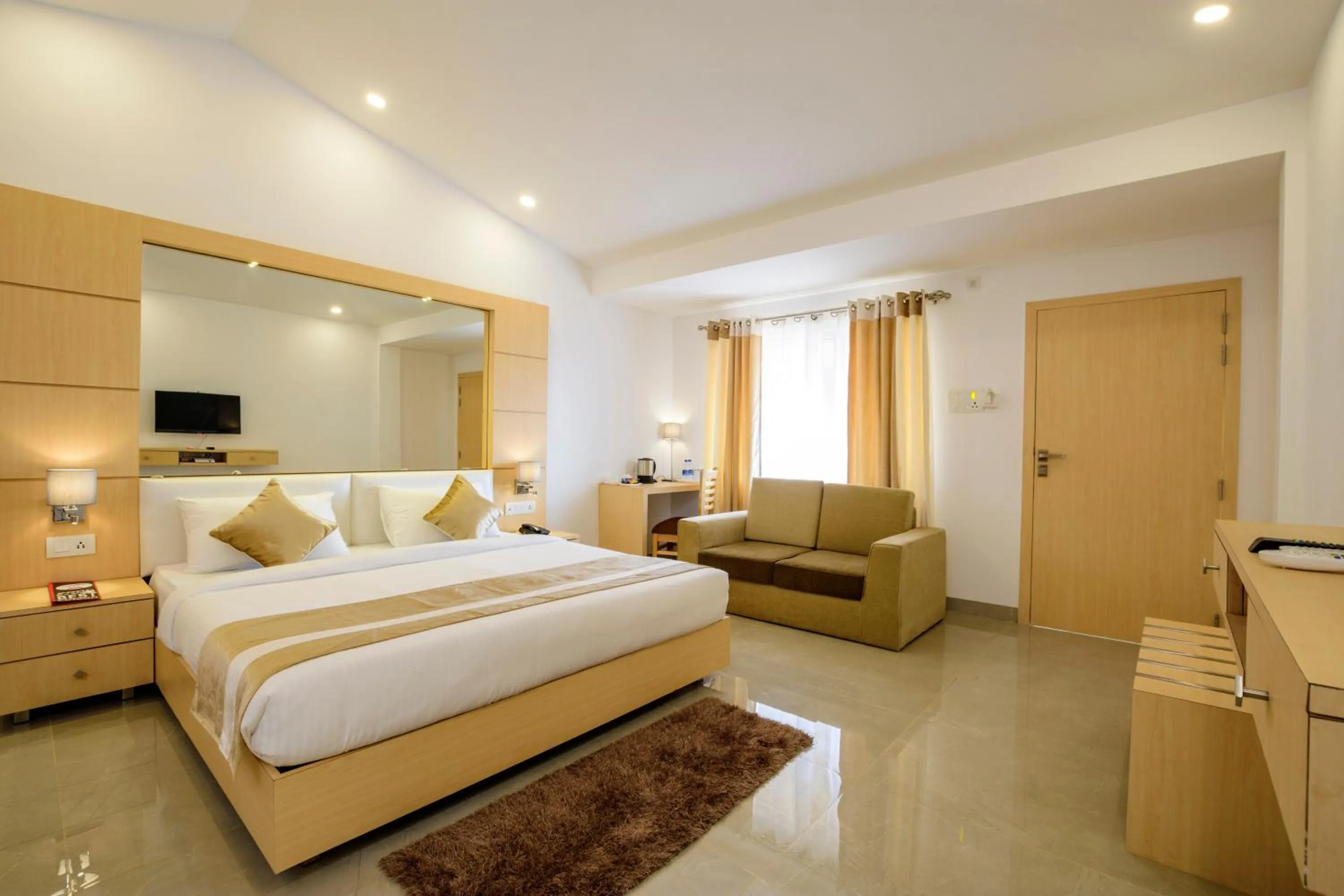 Photo of the whole room, Bed in De Lagom Comforts, Anjuna Beach - A boutique hotel